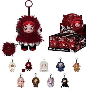 SKULLPANDA You Found Me! 5個セット　未開封 POP MART SKULLPANDA You Found Me! Series Plush Doll Pendant Blind