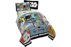 Jay Franco Star Wars Classic Grid Twin Bed Set