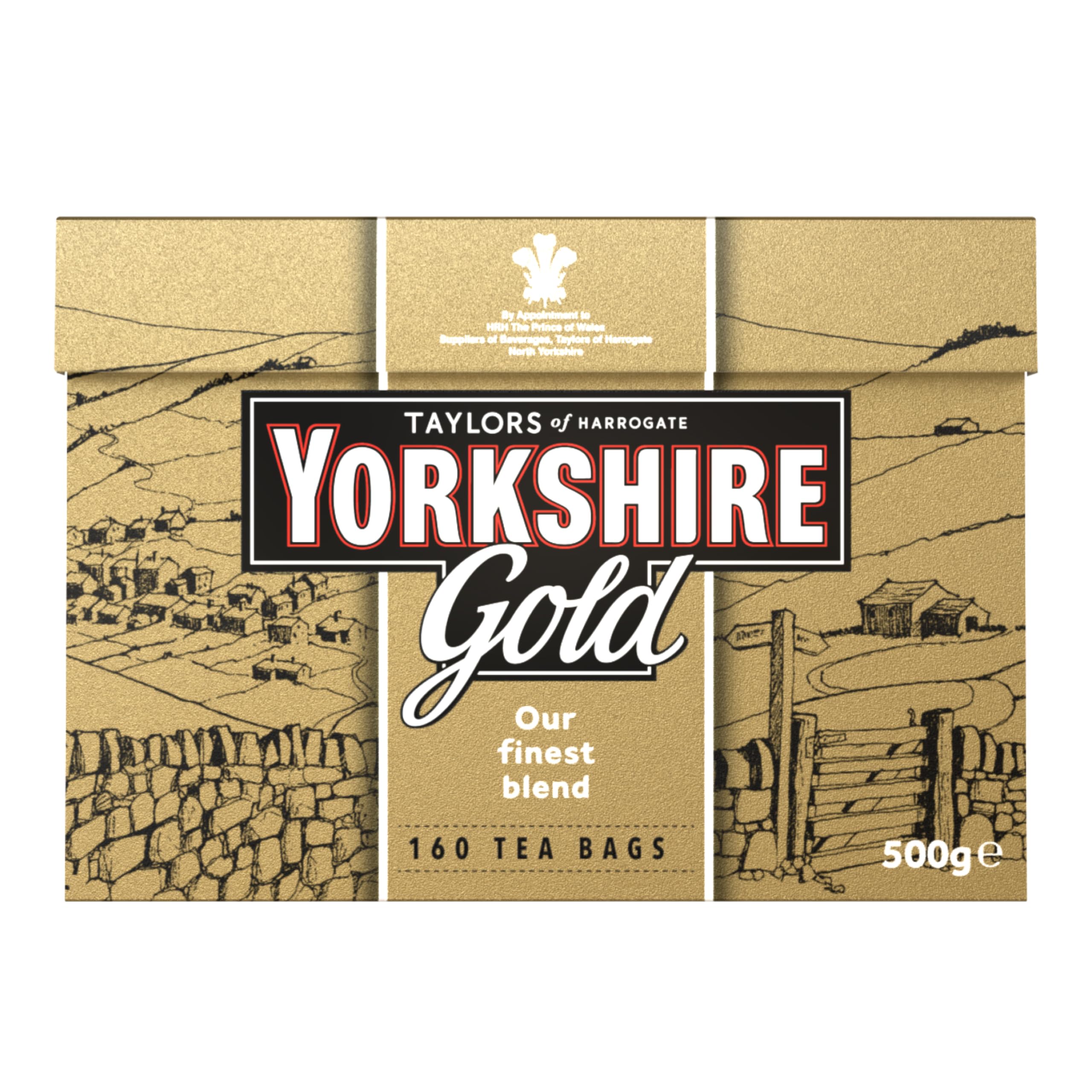 Yorkshire Gold Té Británico Premium 160 Bolsitas