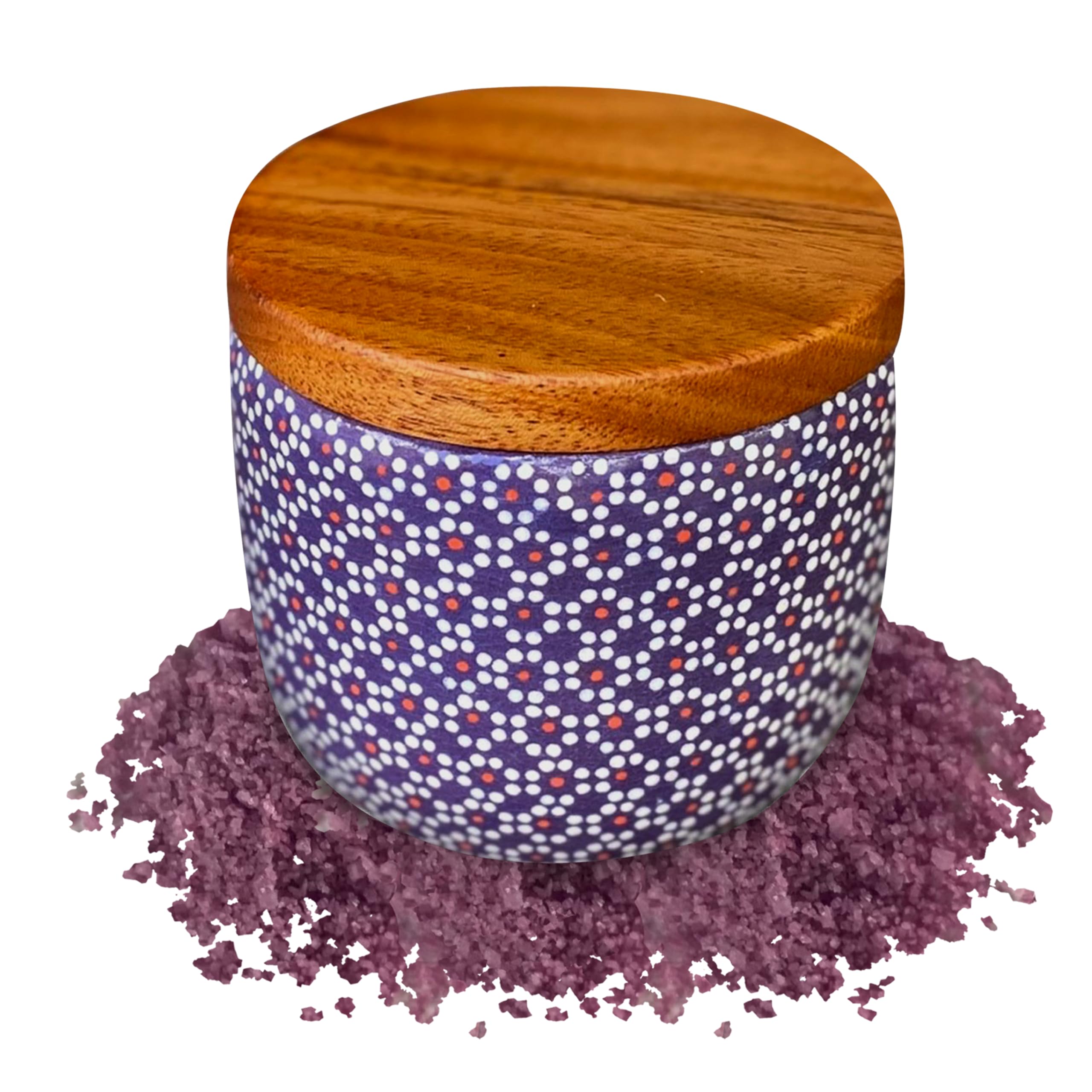 SAL MARINA | Red Wine Sea Salt 11oz | Kosher Salt 100% Natural - Vegan Gluten Free Organic Table Salt Seasoning Food