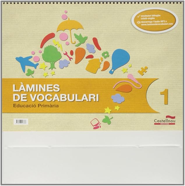 Portada de Làmines de Vocabulari 1. Ed 2013 Catala