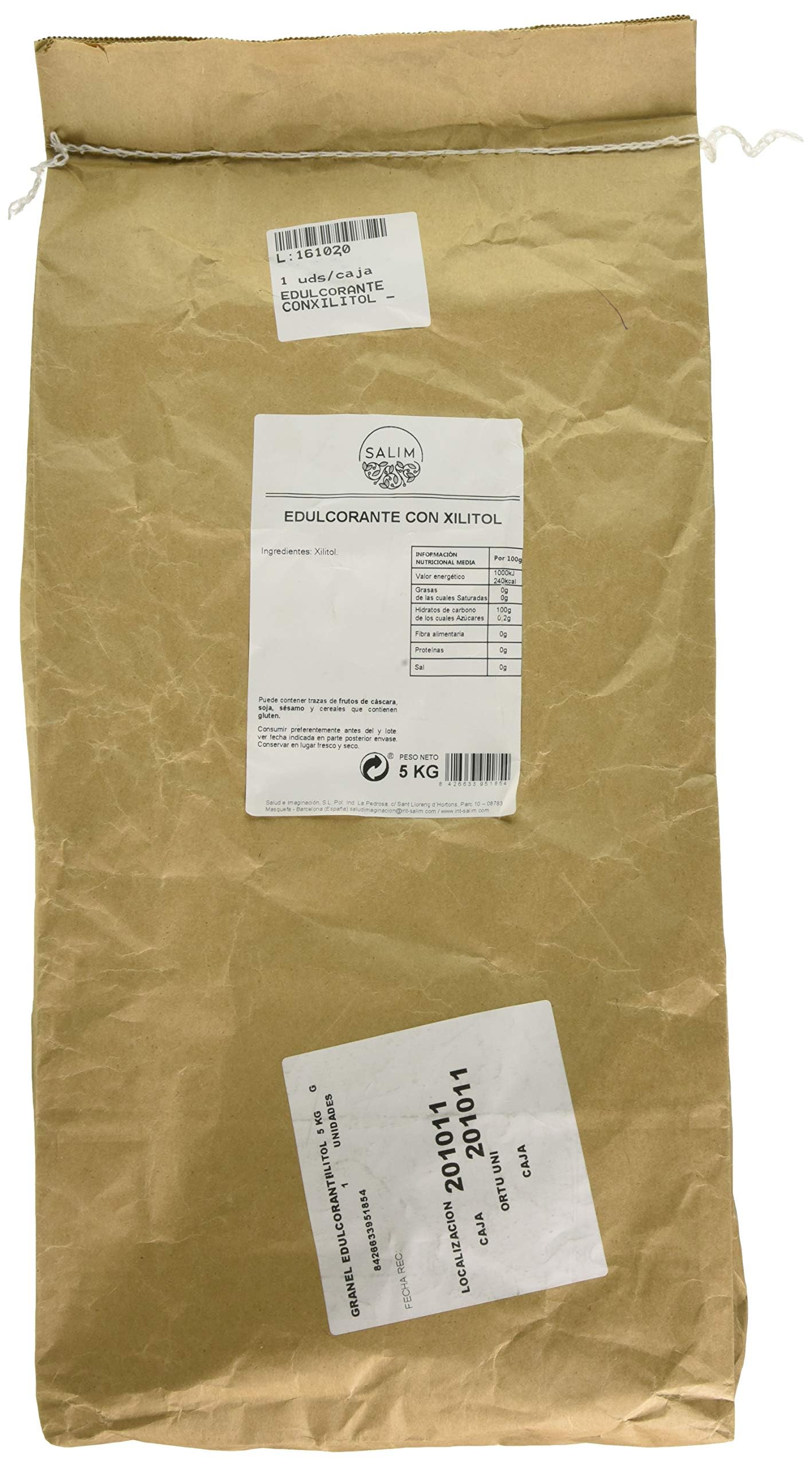 Granel Edulcorante Xilitol 3 Kg 3000 g