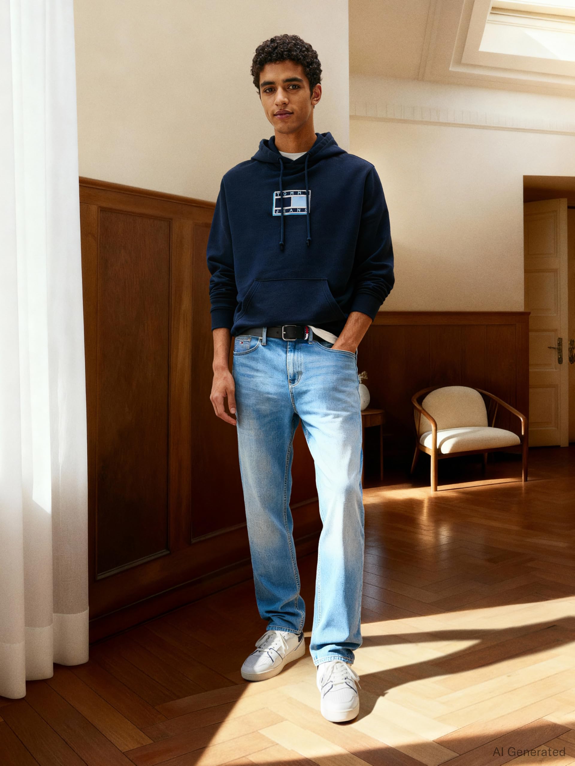Tommy Jeans Vaqueros Hombre Ryan Slim Stretch
