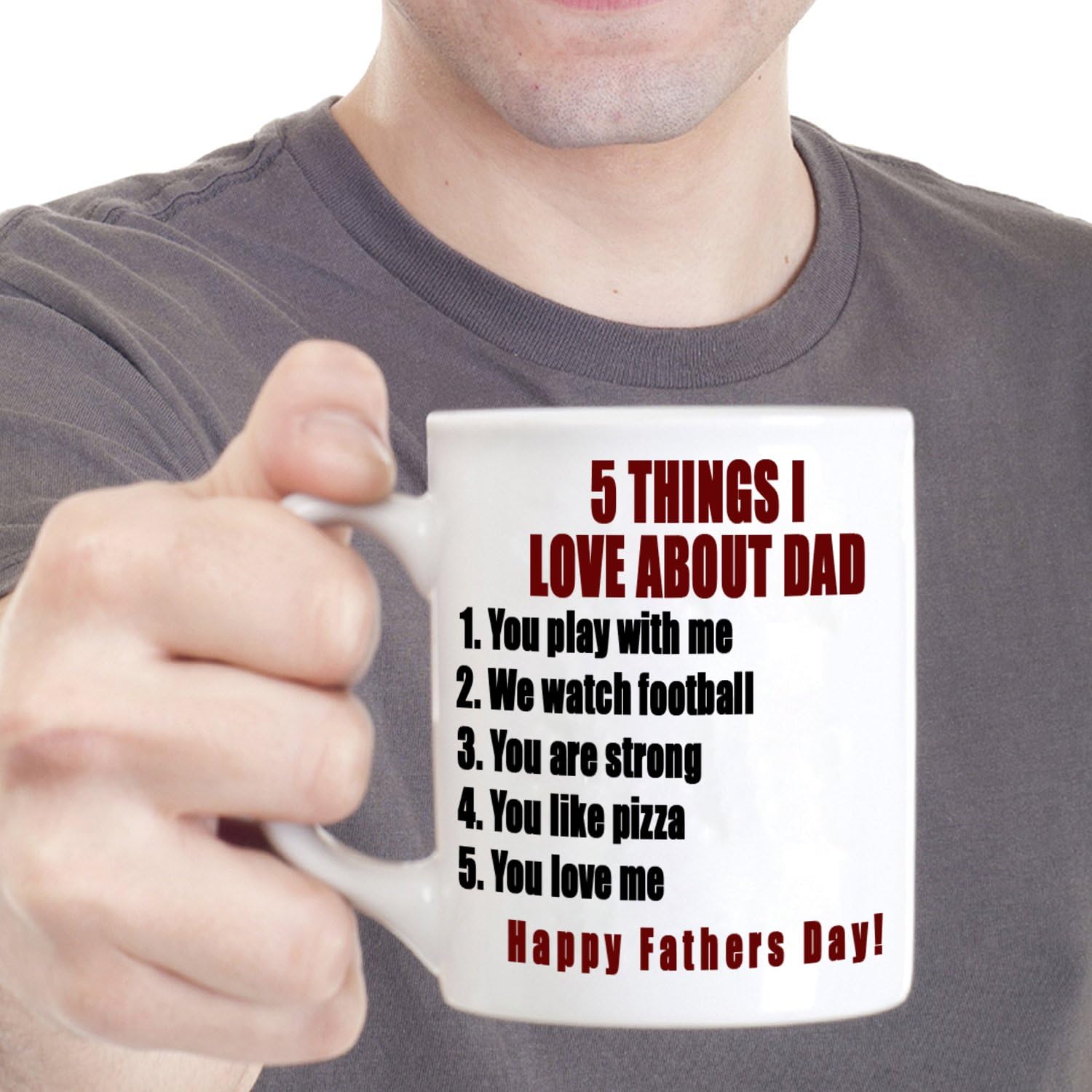 photo 5 Things I Love About You Dad dad cool fathers day birthday gifts