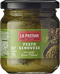 La Pastina Molho Pesto Genovese Com Queijo Grana Padano 190G