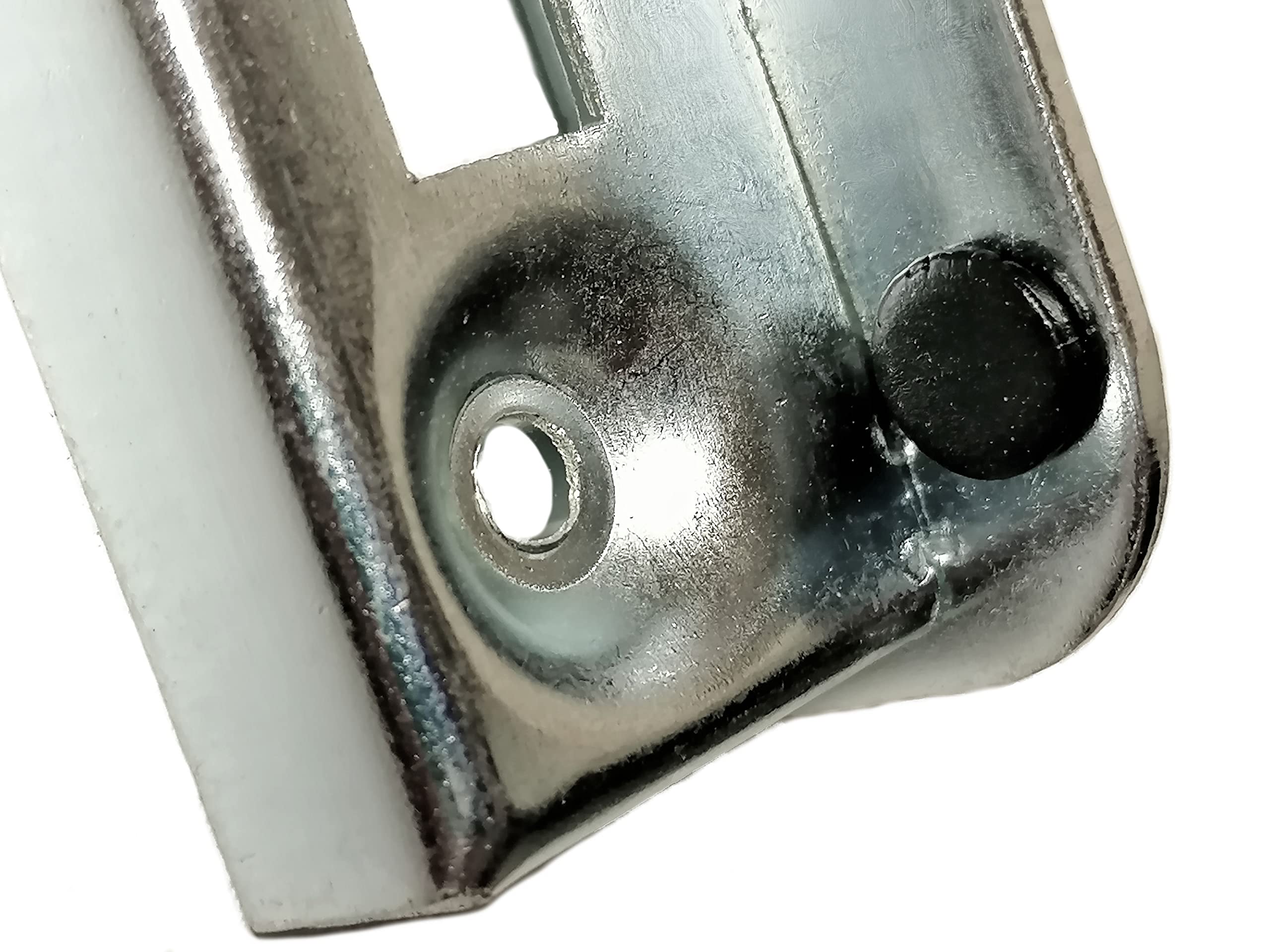 UHRIG 40 mm strike plate, galvanised gate stop for garden door with 40 mm lock box - Image 2