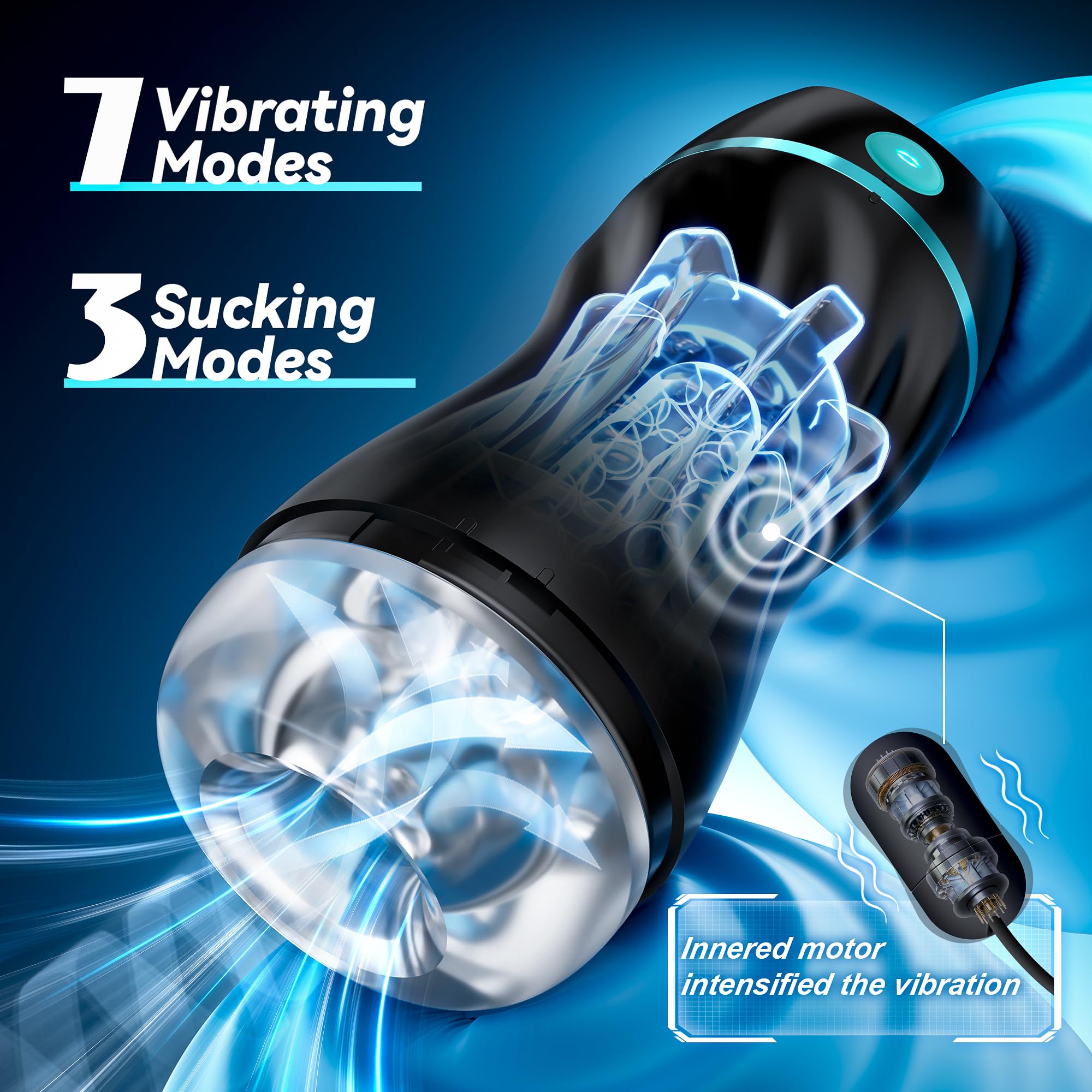 automatic sucking male masturbators - upgraded 7 vibration 12 best vibrators for couples and solo play main image 0