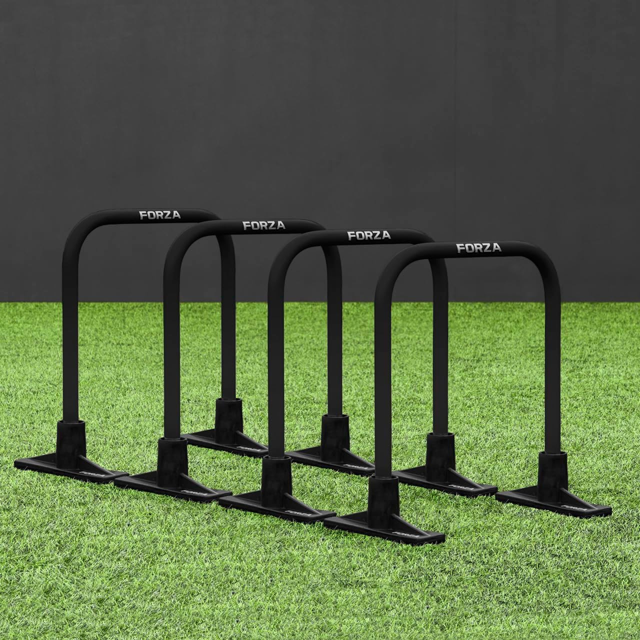 FORZA Pro Soccer Passing Arcs | Set of 4 Elite-Level Soccer Targets to Enhance Passing Techniques & Accuracy - Optional Carry Bag & Bases