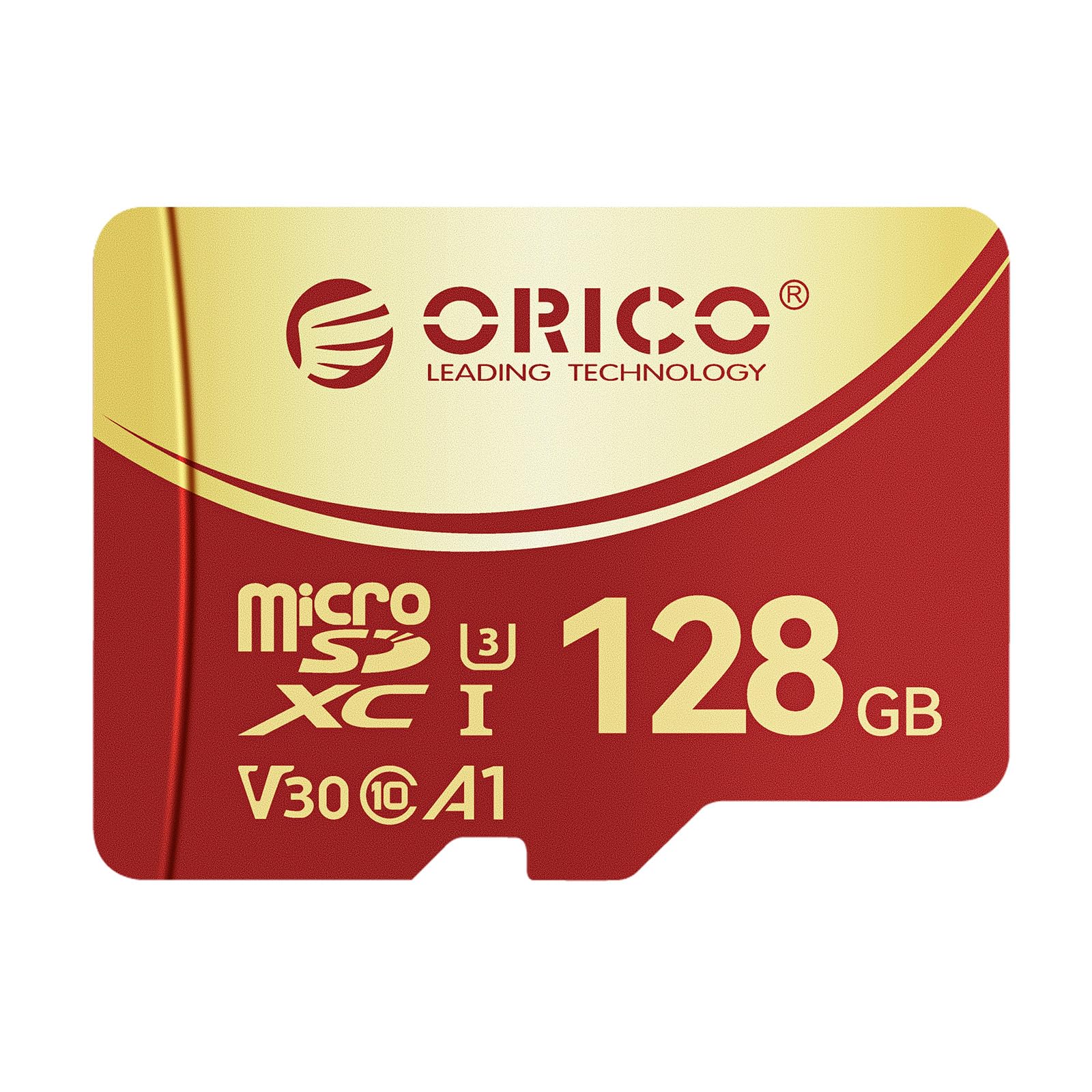 ORICO Scheda di memoria microSDXC UHS-I da 128 GB, 100 MB/s, ricodifica UHD 4K, U3, Class10, V30, A1, Micro SD per Action Camera, Dash Cam, TF Card F3