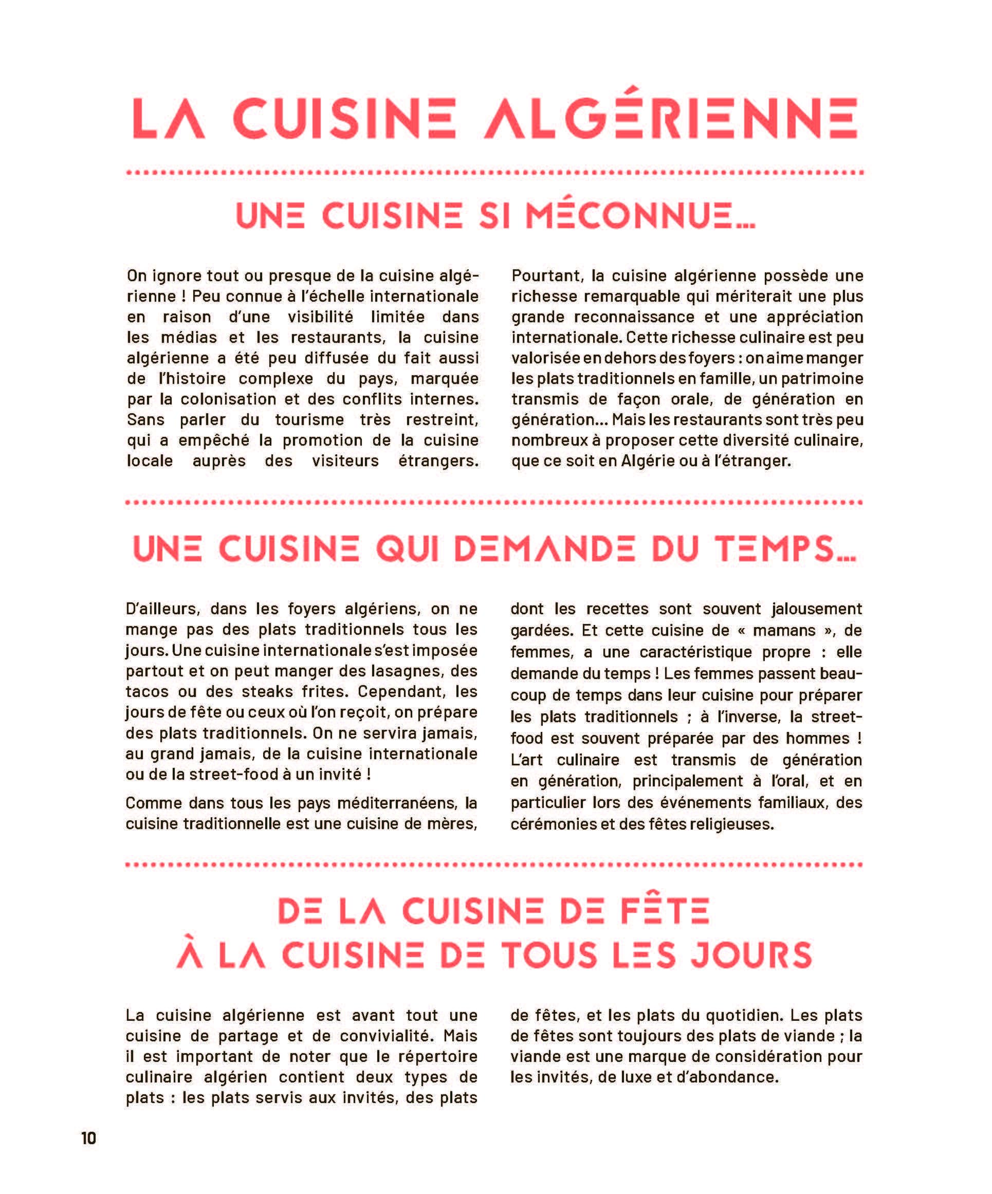 Goûts d'Algérie