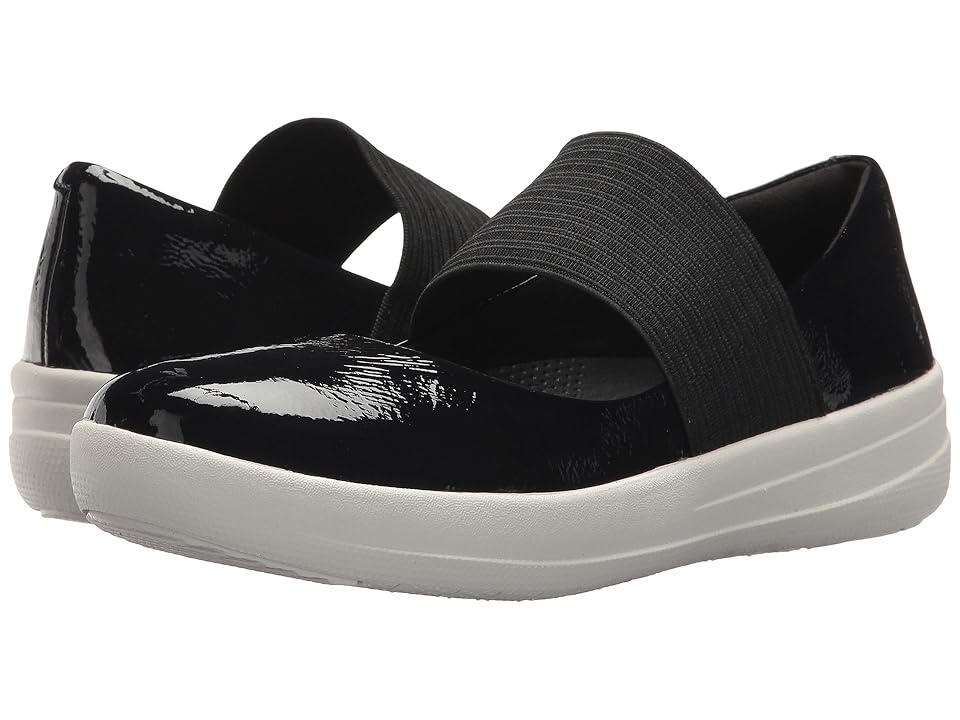 

FitFlop F-Sporty Elastic Mary Jane (Midnight Navy) Women's Maryjane Shoes