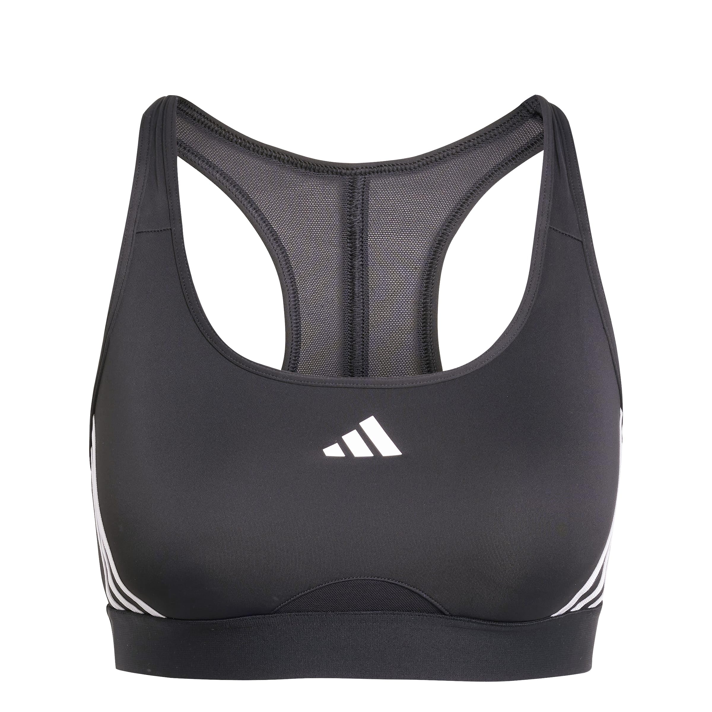 Adidas Femme PowerReact Train 3Stipes Bra