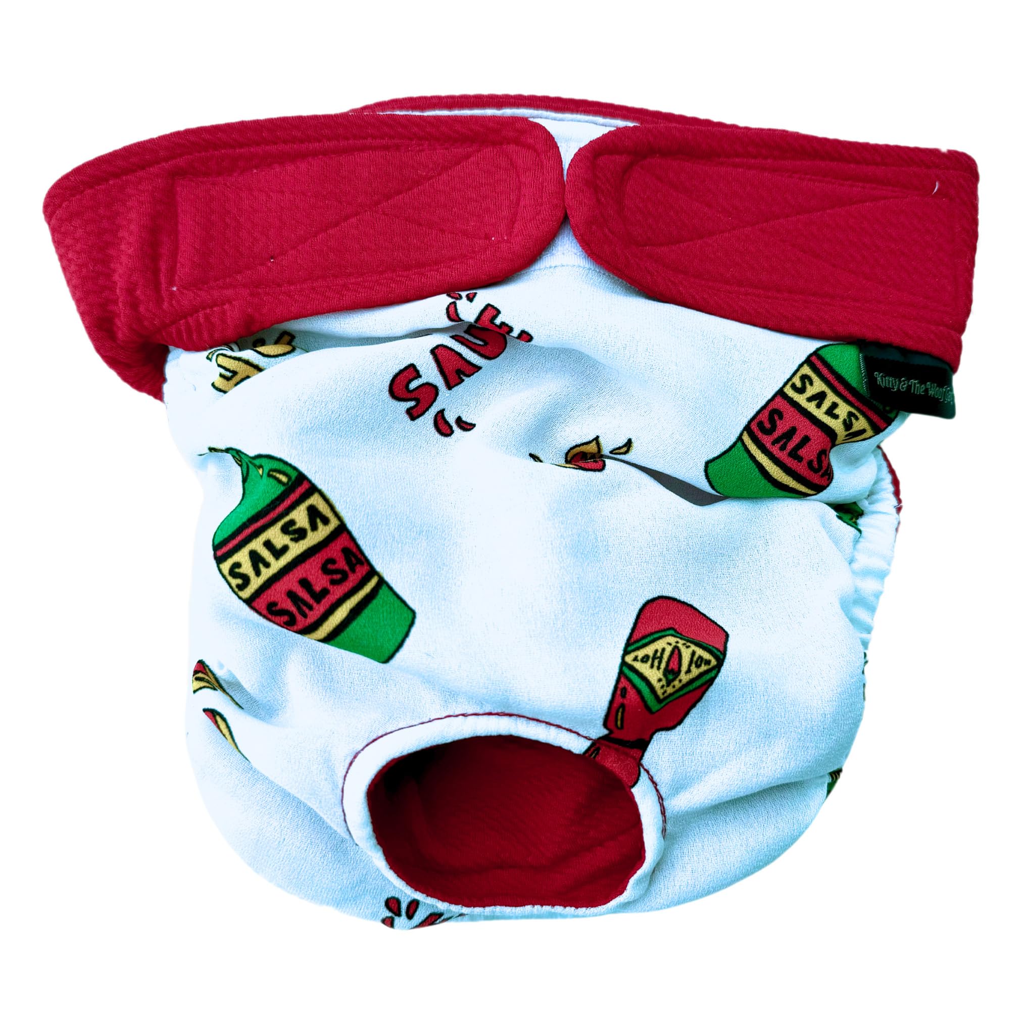 Kitty & The Woof Gang Reversible Dog Diapers - Red Hot Sauce! Washable & Eco-Friendly for Epic Adventures! No More Leaks! Female & Male Dogs with Health Issues (3XL) (B0CWP2RZWH) Amazon Price History, Amazon Price Tracker