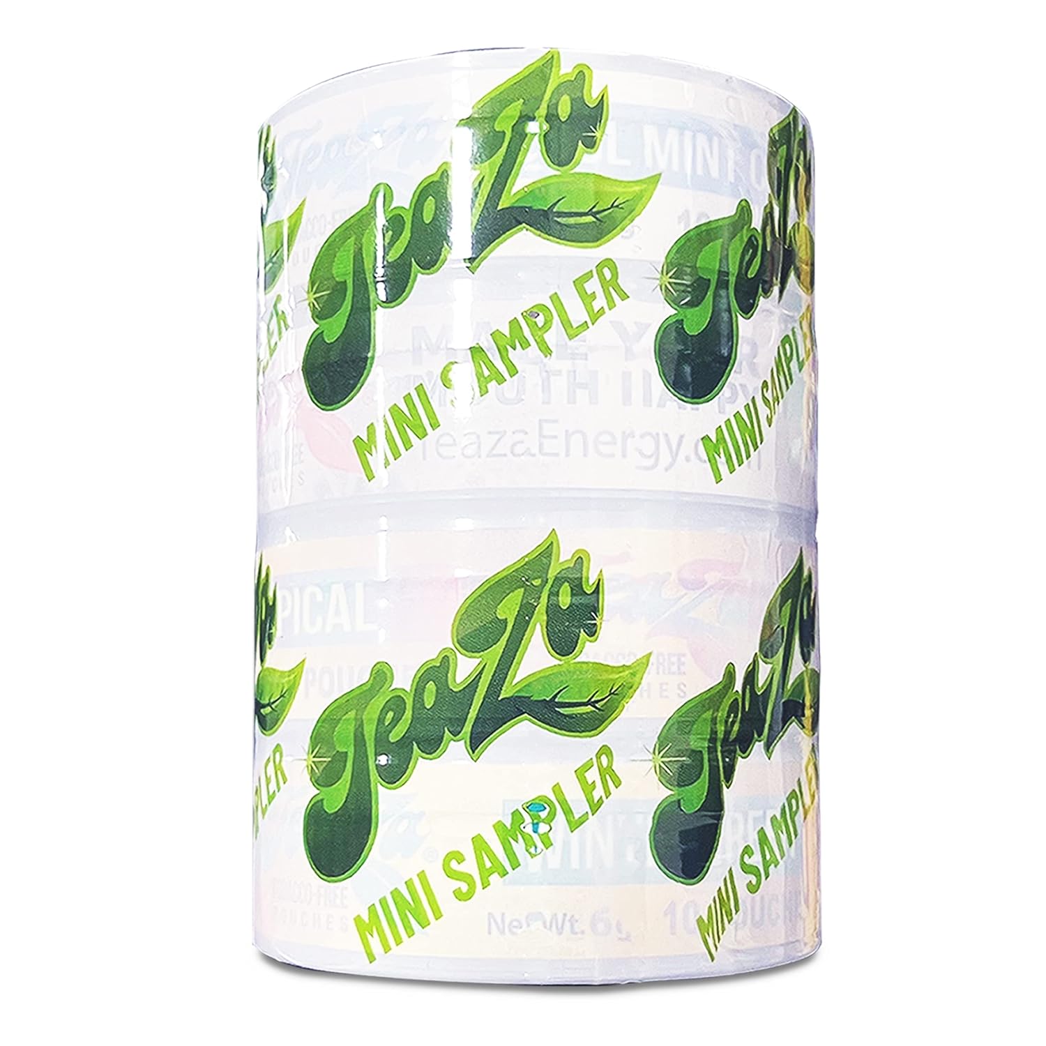 Teaza Herbal Energy Sampler Pack, Healthy Dip Pouches