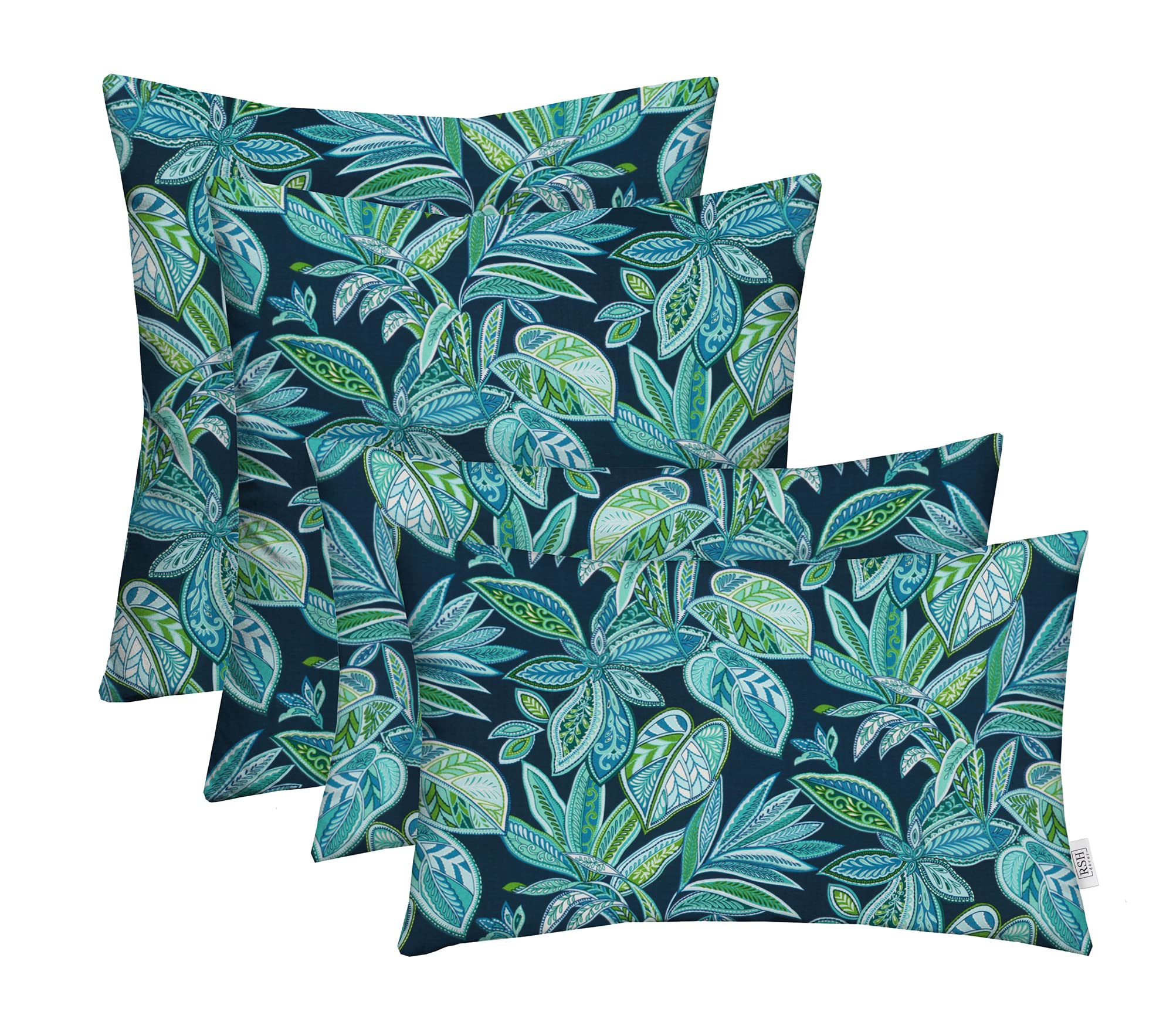 RSH DECOR: Lumbar & Square Throw Pillows Set of 4 | 20