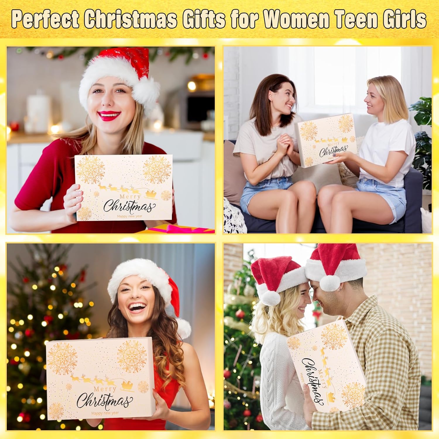 Kicpot Advent Calendar Jewelry for Adult 24 Days Holiday Surprise Countdown with Necklace Earrings Ring Bracelets Christmas Gifts for Women Teen Girlfriend Mom