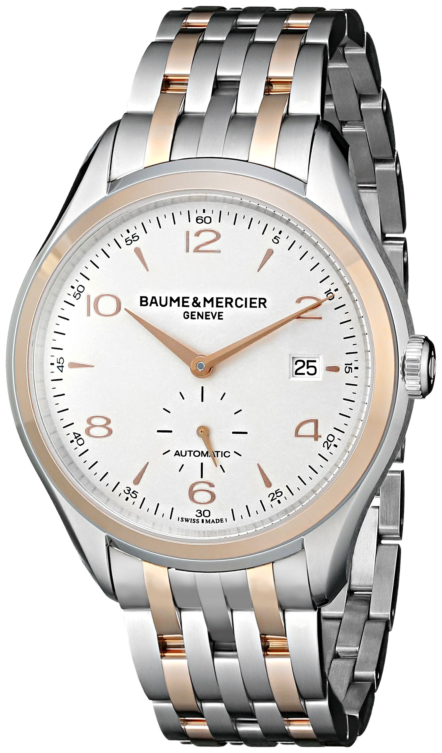 Baume & Mercier 腕時計 2点セット Amazon.com: Baume & Mercier Men's BMMOA10140 Clifton Analog