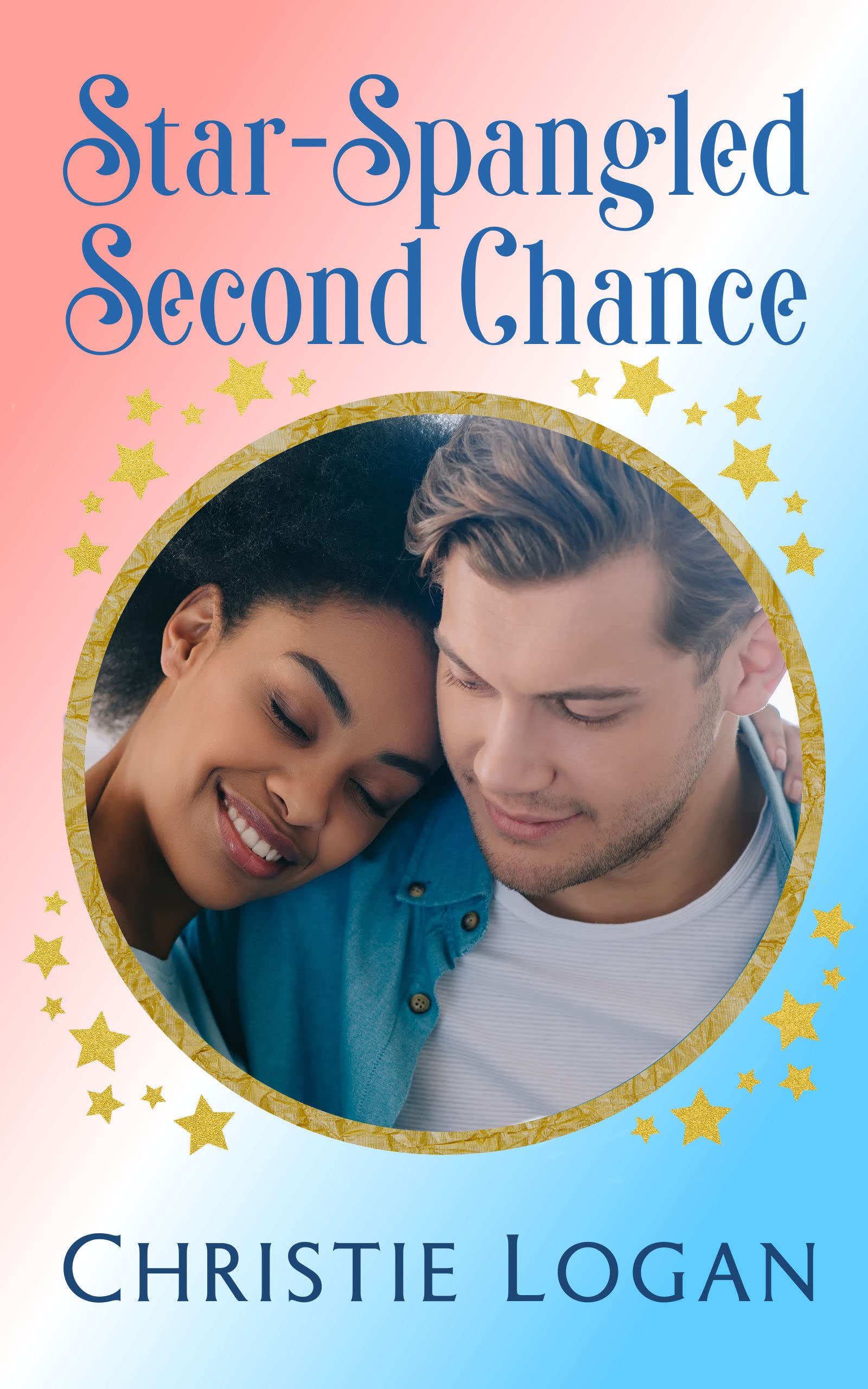 Star Spangled Second Chance: A Sweet Interracial Single Dad Romance (Love in Applewood Book 4)