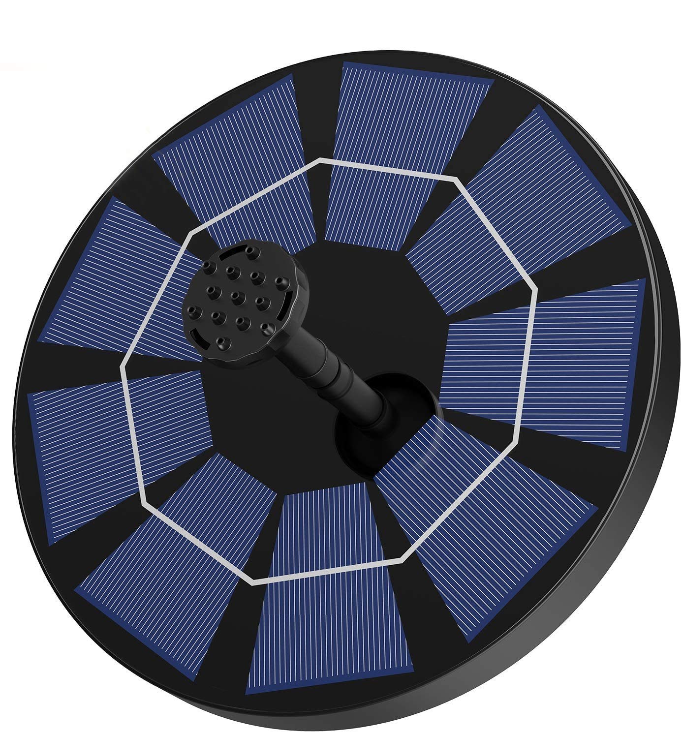 Buy Solar Fountain[Upgraded] 3.5W Solar Bird Bath Fountain Pump with 6