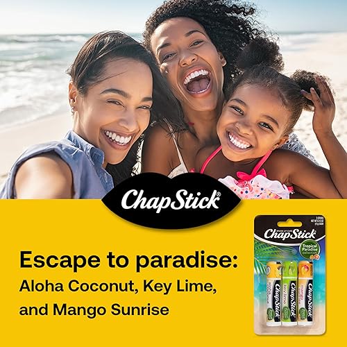 Miniatura 3 de ChapStick Holiday - Paquete múltiple de tubos de bálsamo labial saborizado, favoritos de los fanáticos, 0.15 onzas (caja de 6 paquetes de 3)