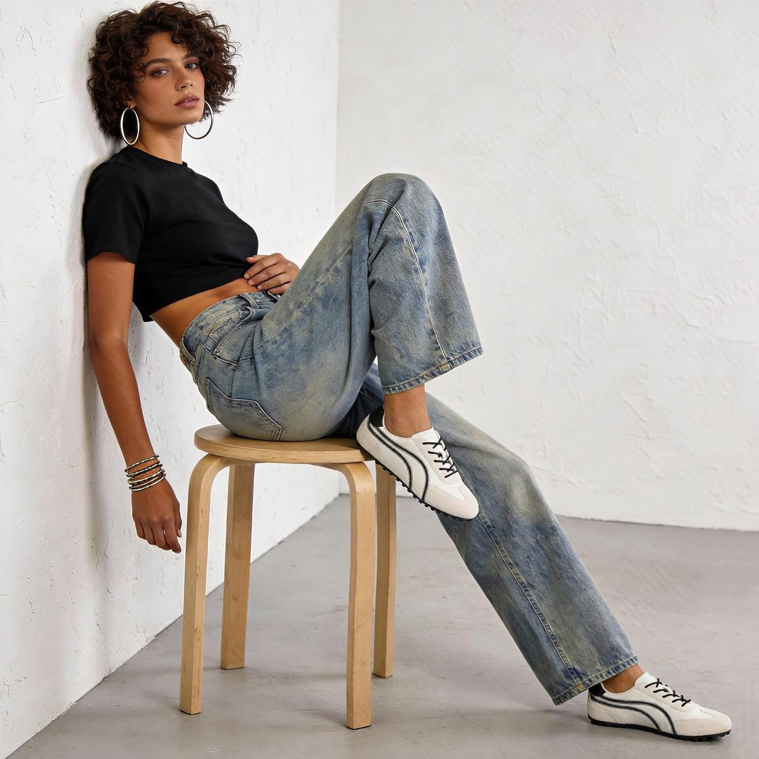 Sneakers for Women Lightweight Casual Tennis Walking Shoes Comfortable Non Slip Women's Fashion Sneakers - Image 2