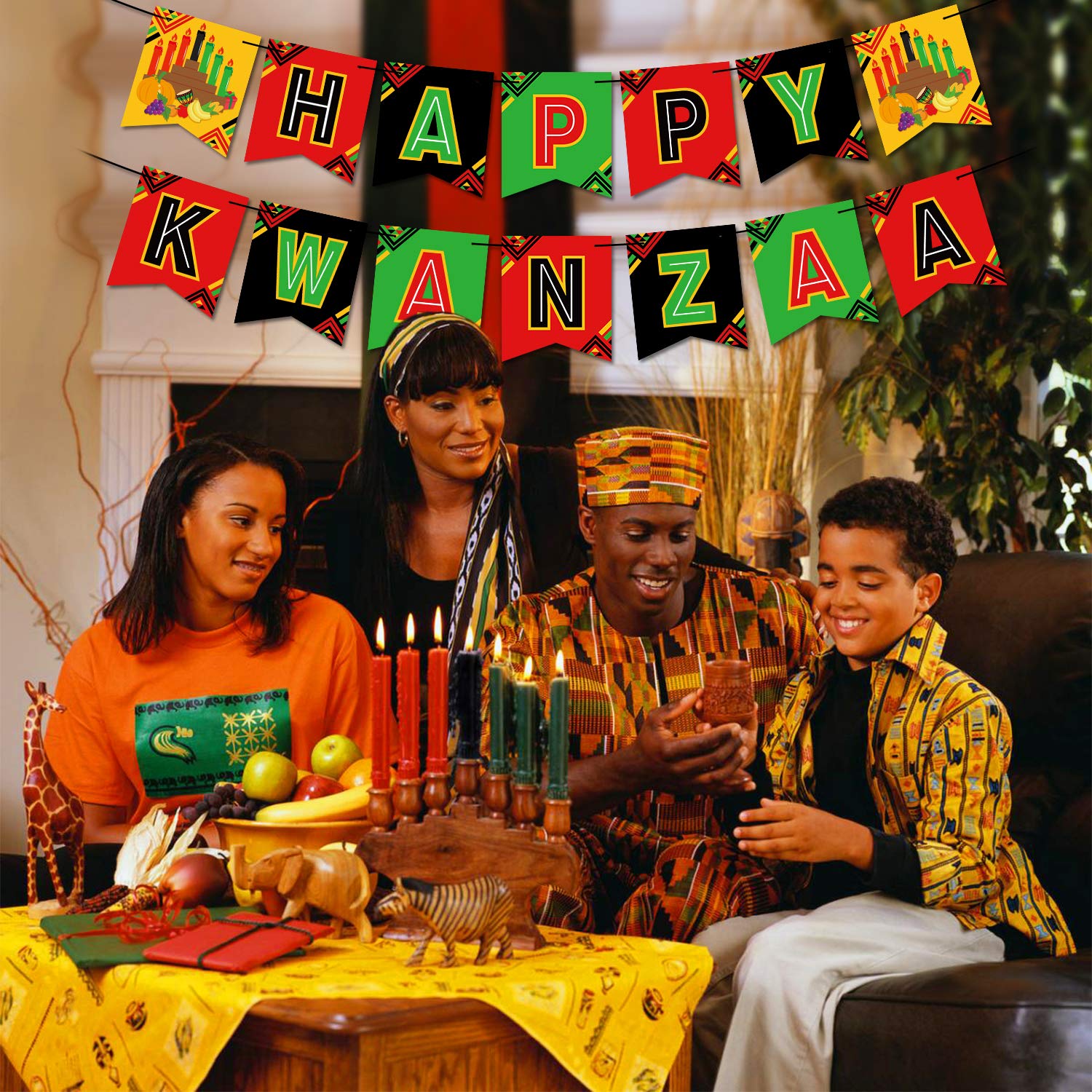 De zeven principes van Kwanzaa ondertekenen Afro-Amerikaanse feestdagen