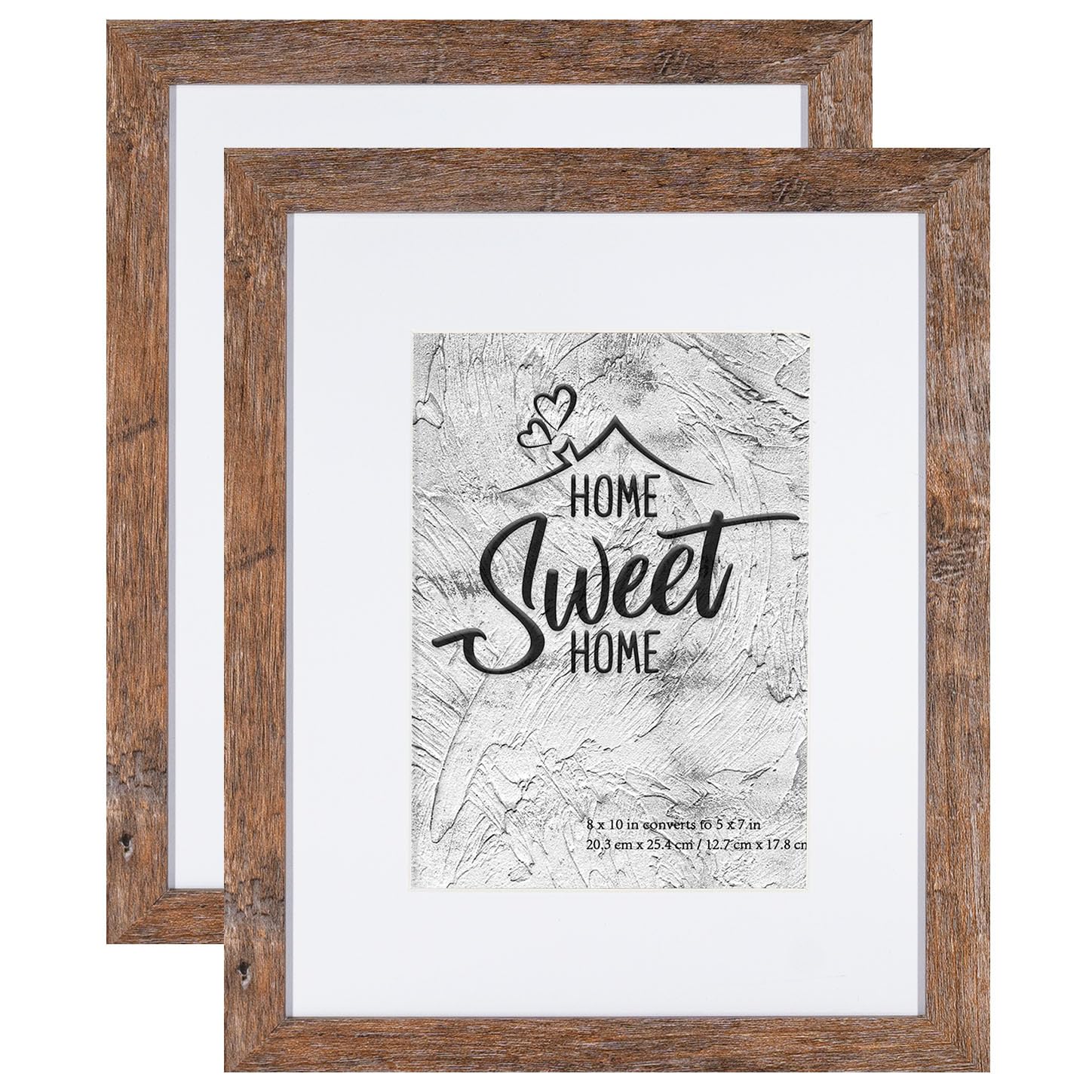 Cadres photo 20x25 cm en bois rustique pour immortaliser vos moments