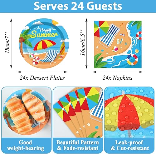 Vista 171 de Qyeahkj Platos de decoración de fiesta de cumpleaños de fútbol, servilletas, suministros de mantel, suministros para 24 invitados, vajilla