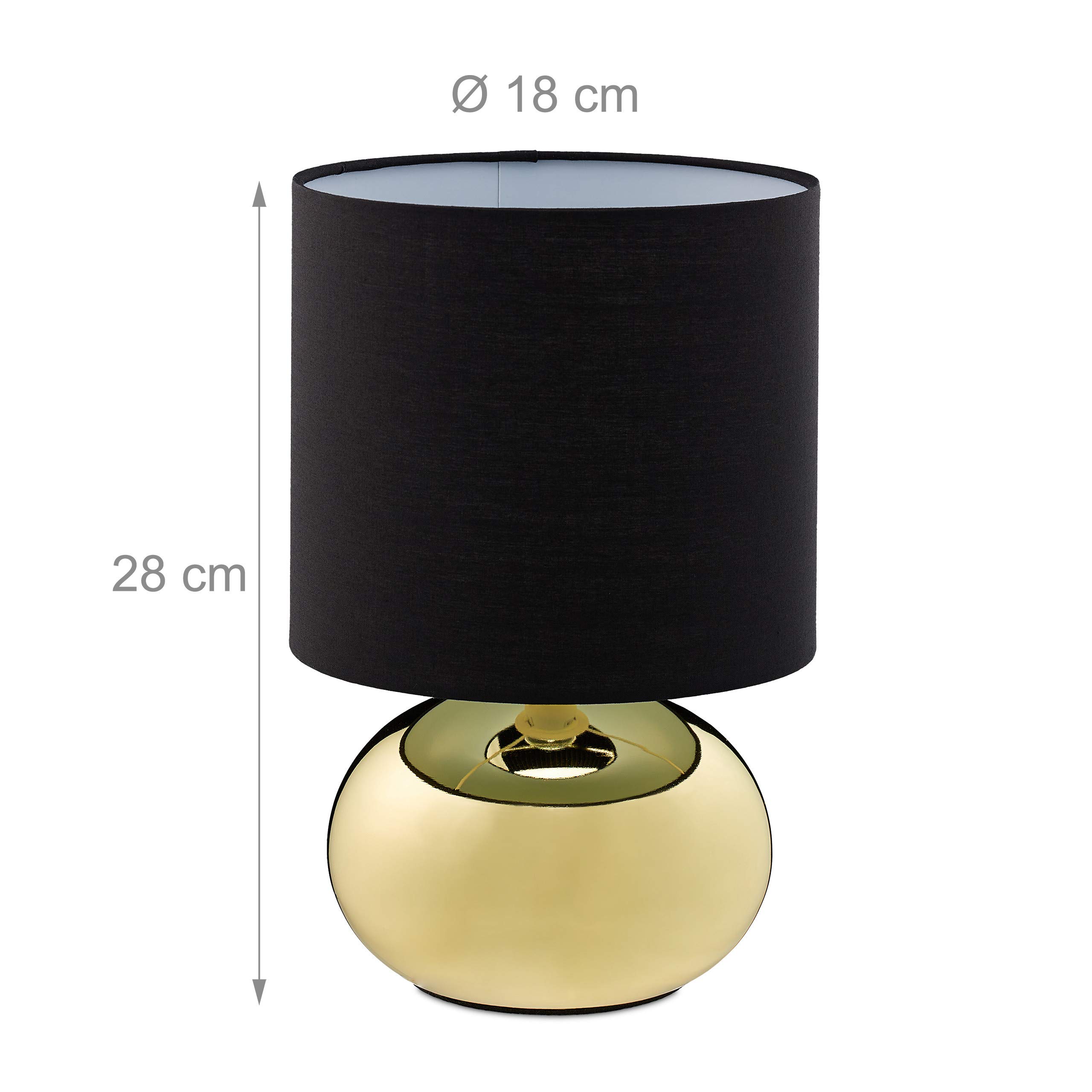 Moderne LED tafellamp dimbaar 3 standen