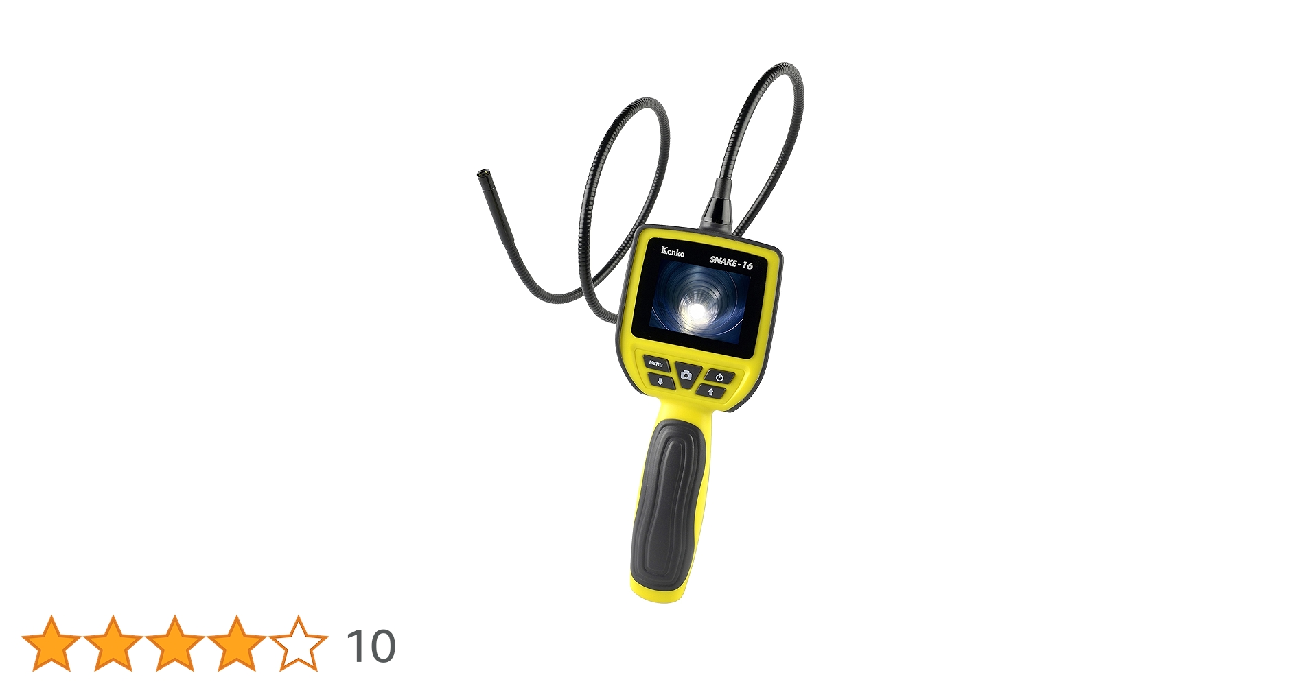 Kenko スネイクカメラ SNAKE-16 防水フレキシブルチューブ 2.5インチモニター LEDライト付き 434994 Amazon | Kenko スネイクカメラ SNAKE-16 防水フレキシブル