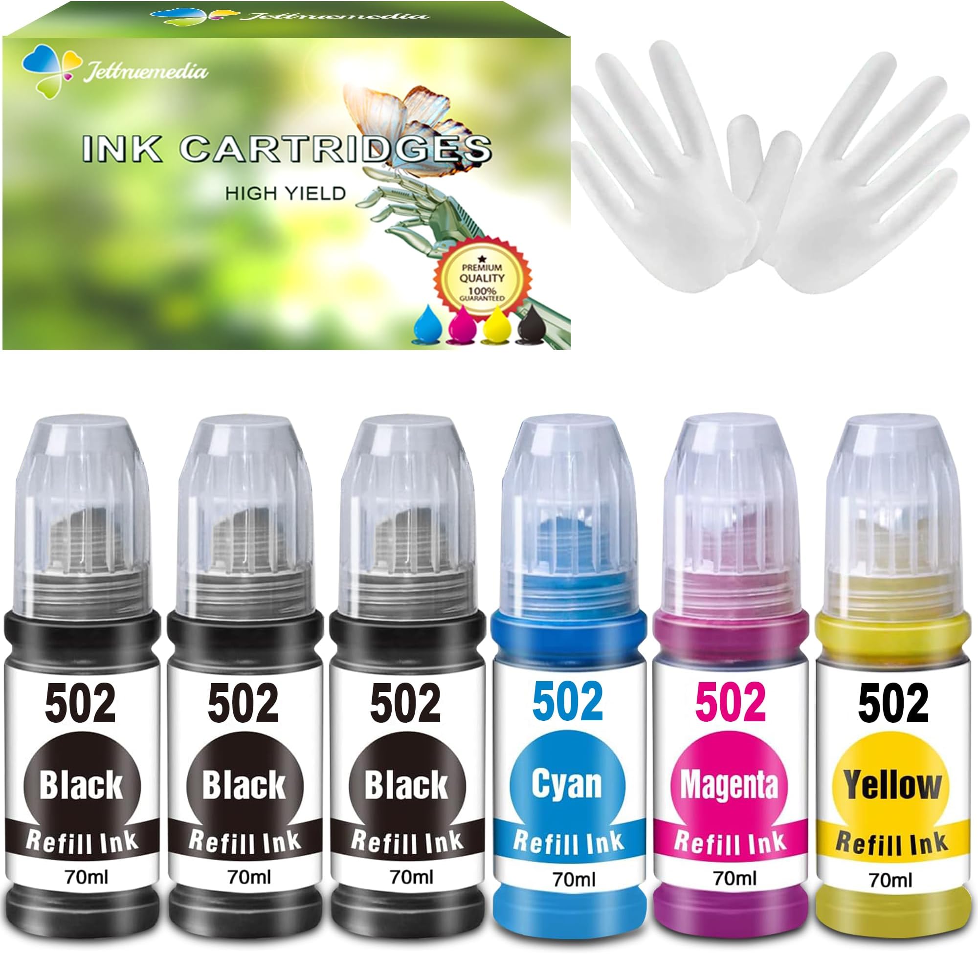 502 522 Ecotank Ink Replace EPSON 502 522 Ink Refill