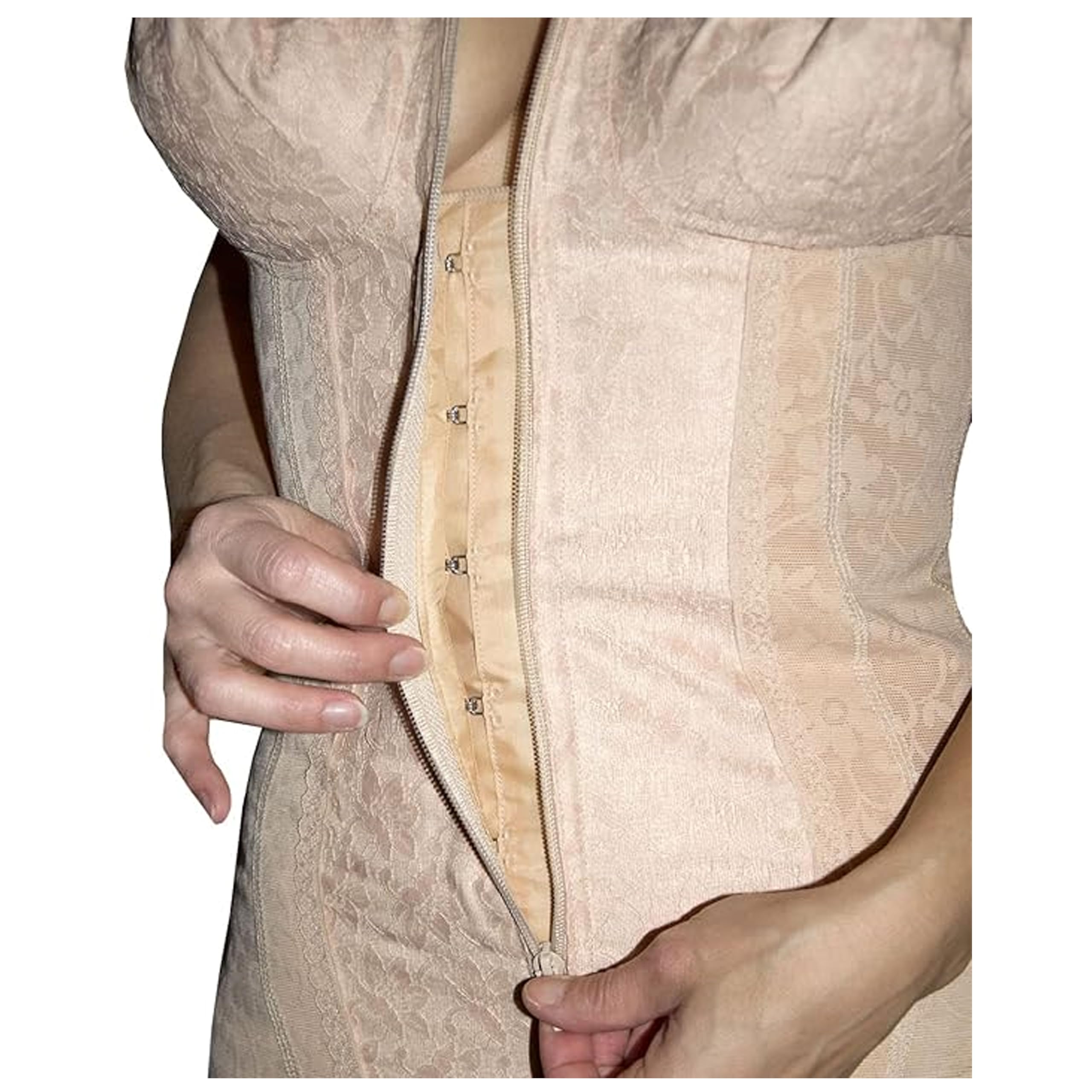Body modellante contenitivo donna Body Snellente Busto Shapewear Corsetto con reggicalze Bustino Shaper Made in Italy