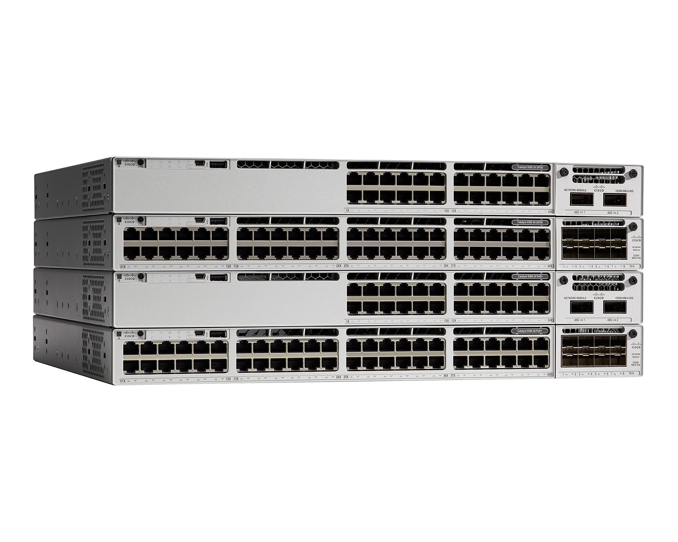 【通電確認済】◆ 良品 Cisco Catalyst 9300 48-port PoE+ Network Advantage C9300-48P-A - Cisco Catalyst 9300 48-Port 1G Copper with