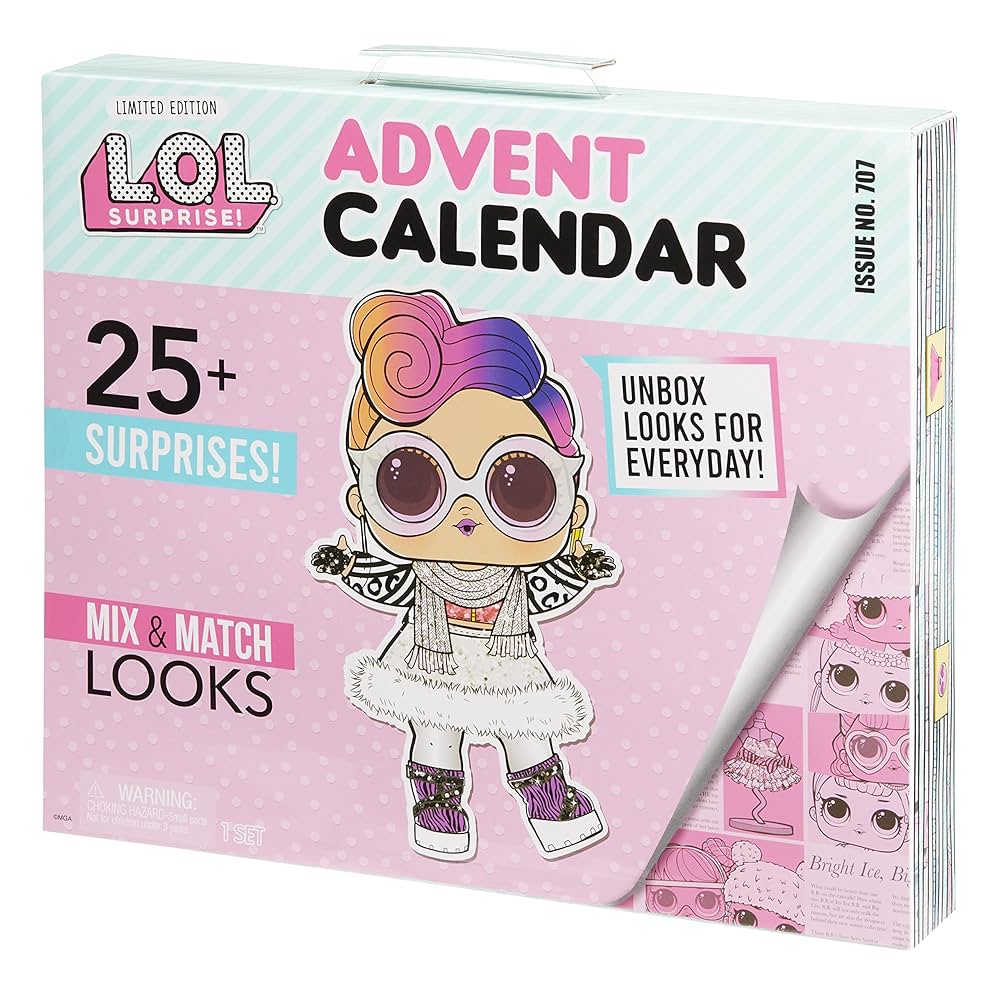 LOLサプライズ  限定品　2023 アドベントカレンダー L.O.L. Surprise! Advent Calendar with 25+ Surprises