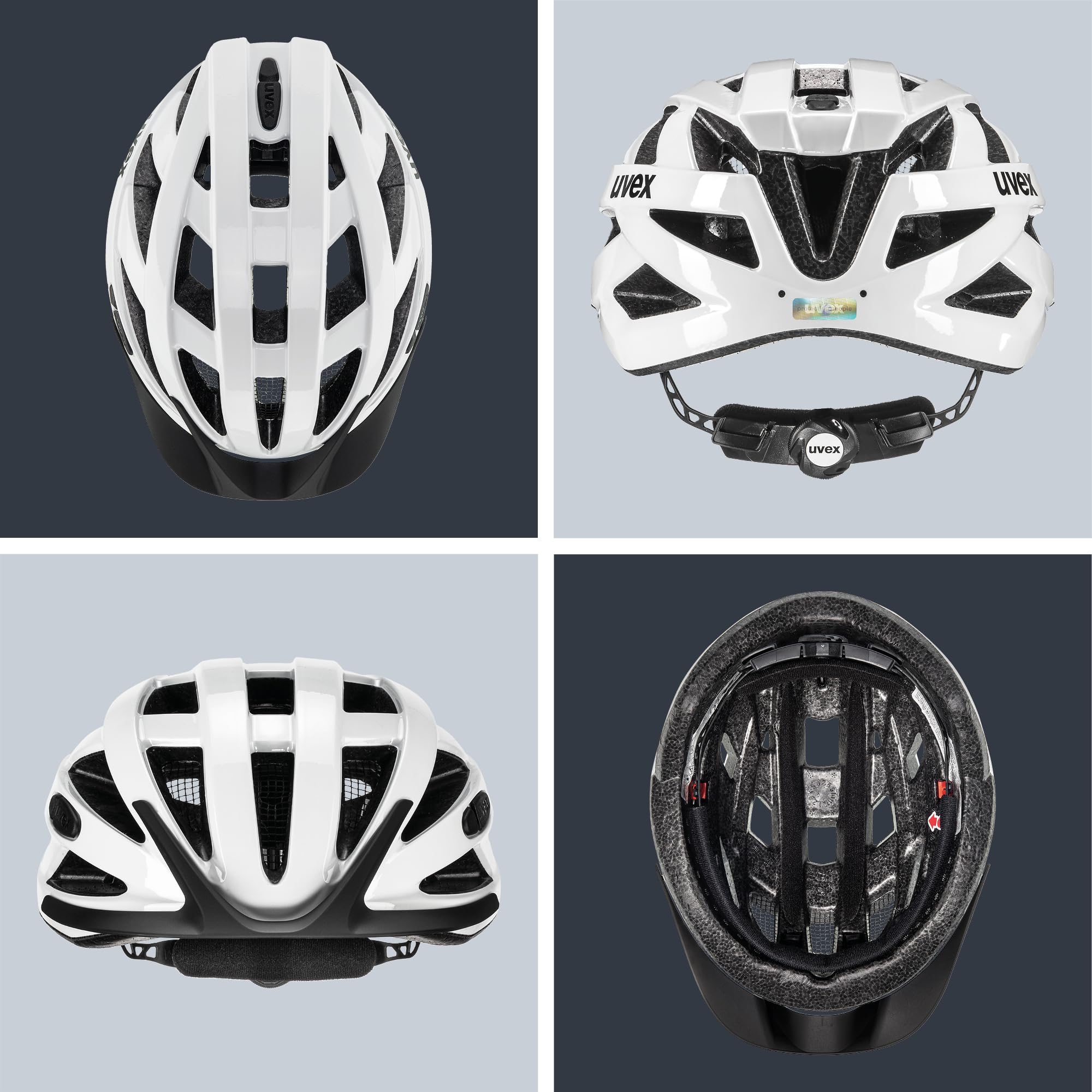 uvex i-vo 3D - Leichter Allround-Helm für Damen und Herren - individuelle Größenanpassung - erweiterbar mit LED-Licht