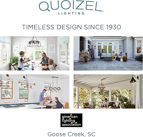 Miniatura 6 de Quoizel OST1615EK Outskirts - Lámpara de techo de acrílico blanco transicional de montaje empotrado, LED integrado de 30 vatios, 1 pulgada de alto x