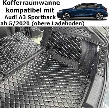 Boot Liner for Audi A3 Sportback from 5/2020 (Upper Loading Floor)