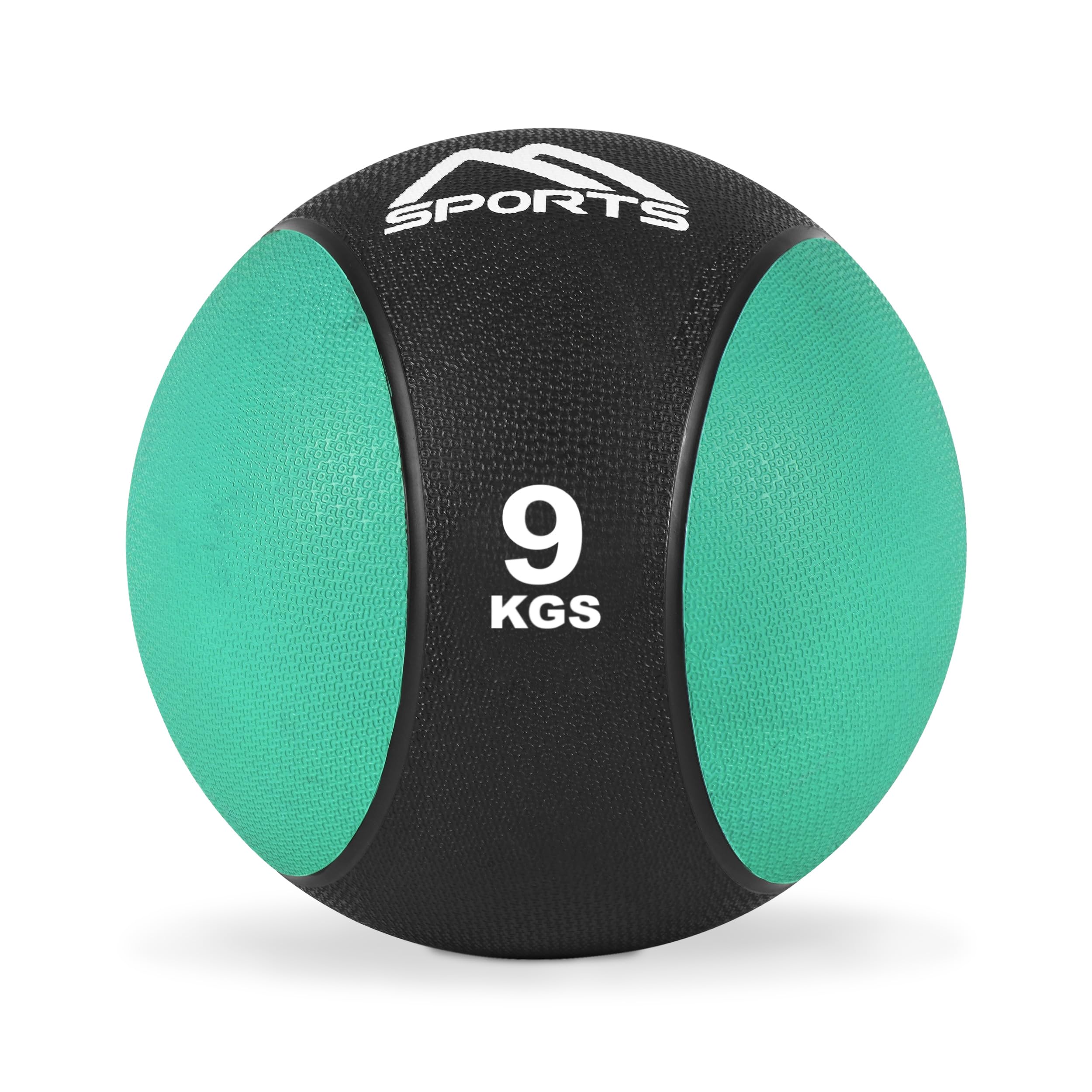 Balón medicinal 1 - 10 kg - calidad de gimnasio profesional con póster de ejercicios, medicinal