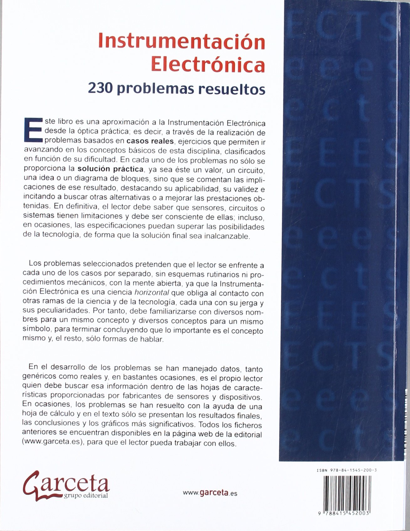 Instrumentación Electrónica: 230 problemas resueltos (SIN COLECCION)