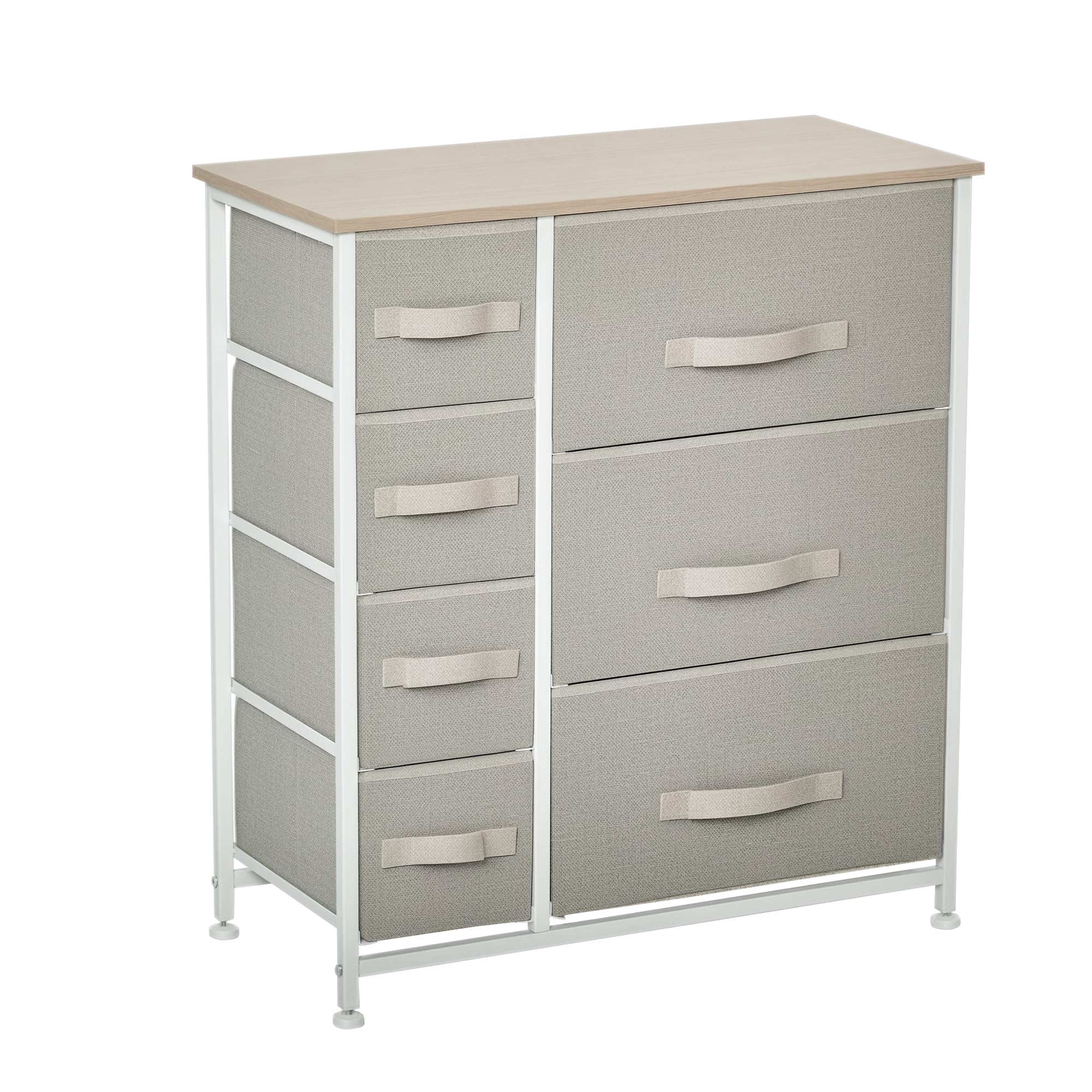 Amazon.com: HOMCOM 7-Drawer Dresser Storage Tower Cabinet