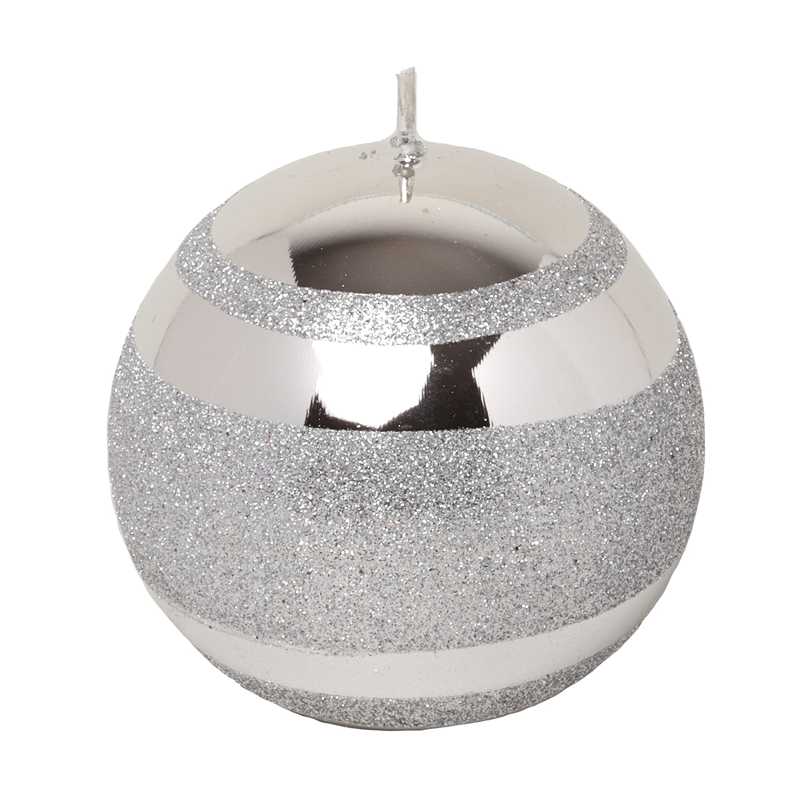 Porta Candele A Due Posti Colore Argento