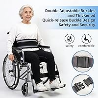Vista 6 de Wheelchair Seatbelt for Adults, Safety Belt for Elderly & Seniors, Adjustable Wheelchair Safety Strap, Chair & Bed Restraint Harness, Fall
