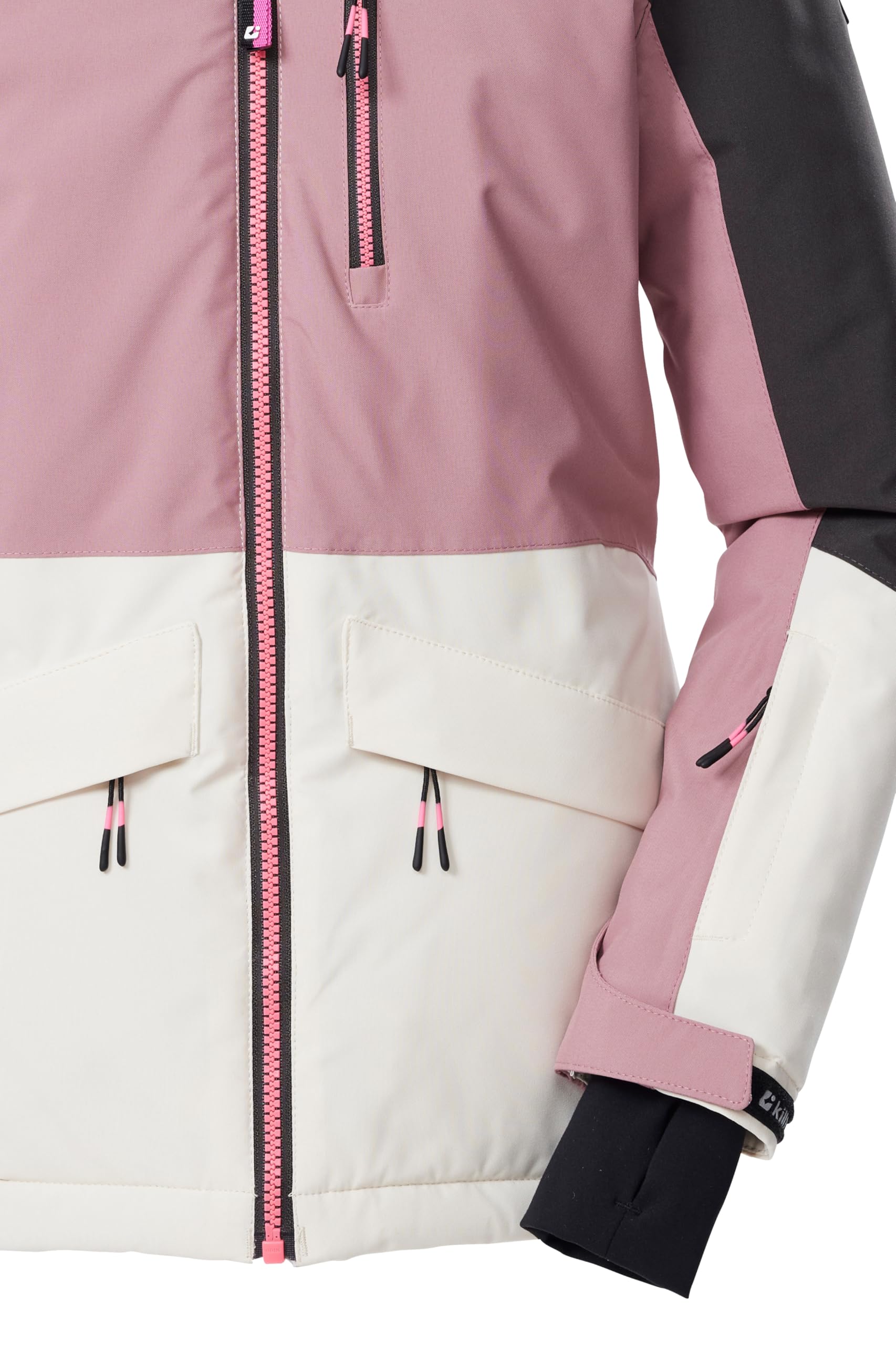 Killtec Mädchen Ksw 208 Grls Ski Jckt Skijacke/Funktionsjacke mit Kapuze und Schneefang