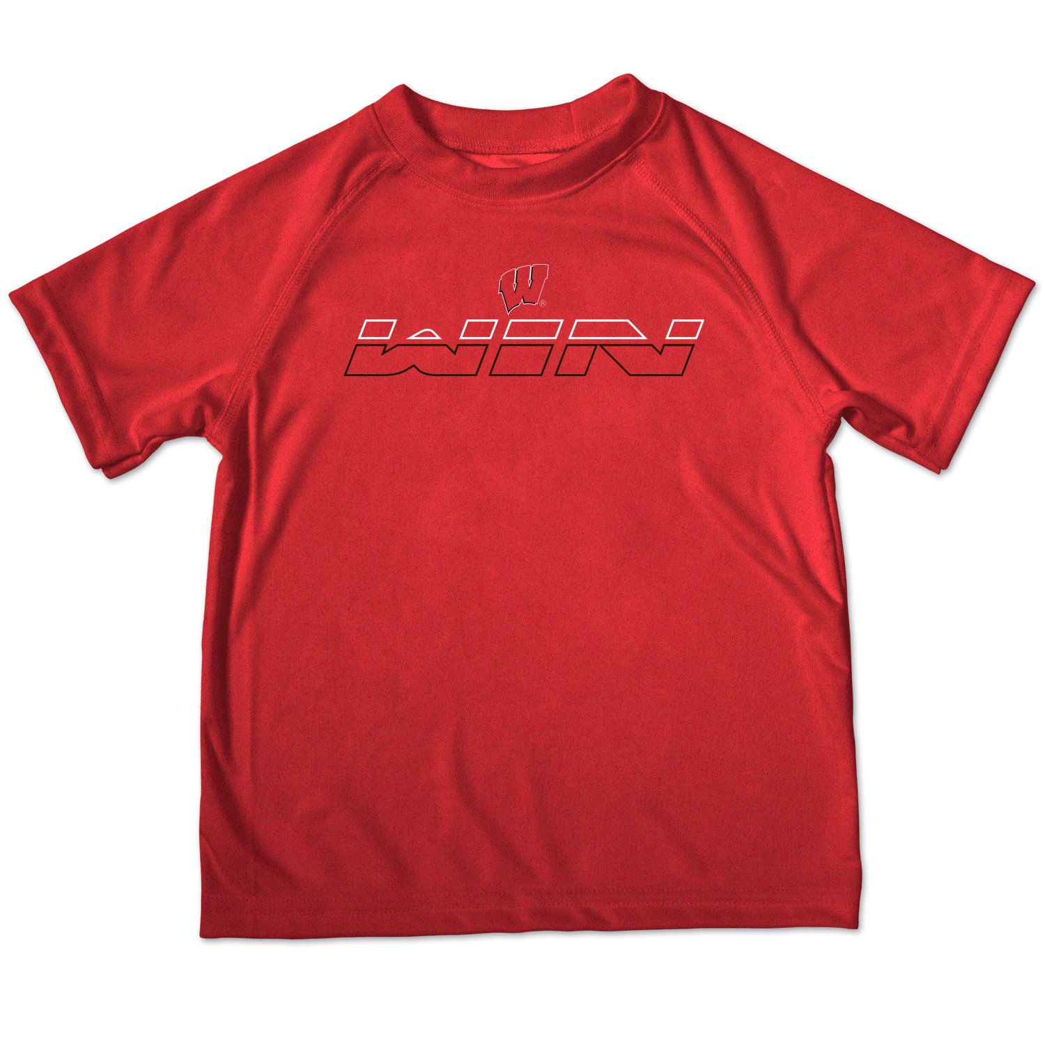 NCAA Wisconsin Badgers Toddler Impact Tee, 4 Toddler, Red