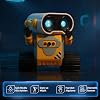 Smart Controlled Robot Toy, Trainer STEM Toy with WALL-E-Like Hand Sensor, USB Charging, Light and Musical