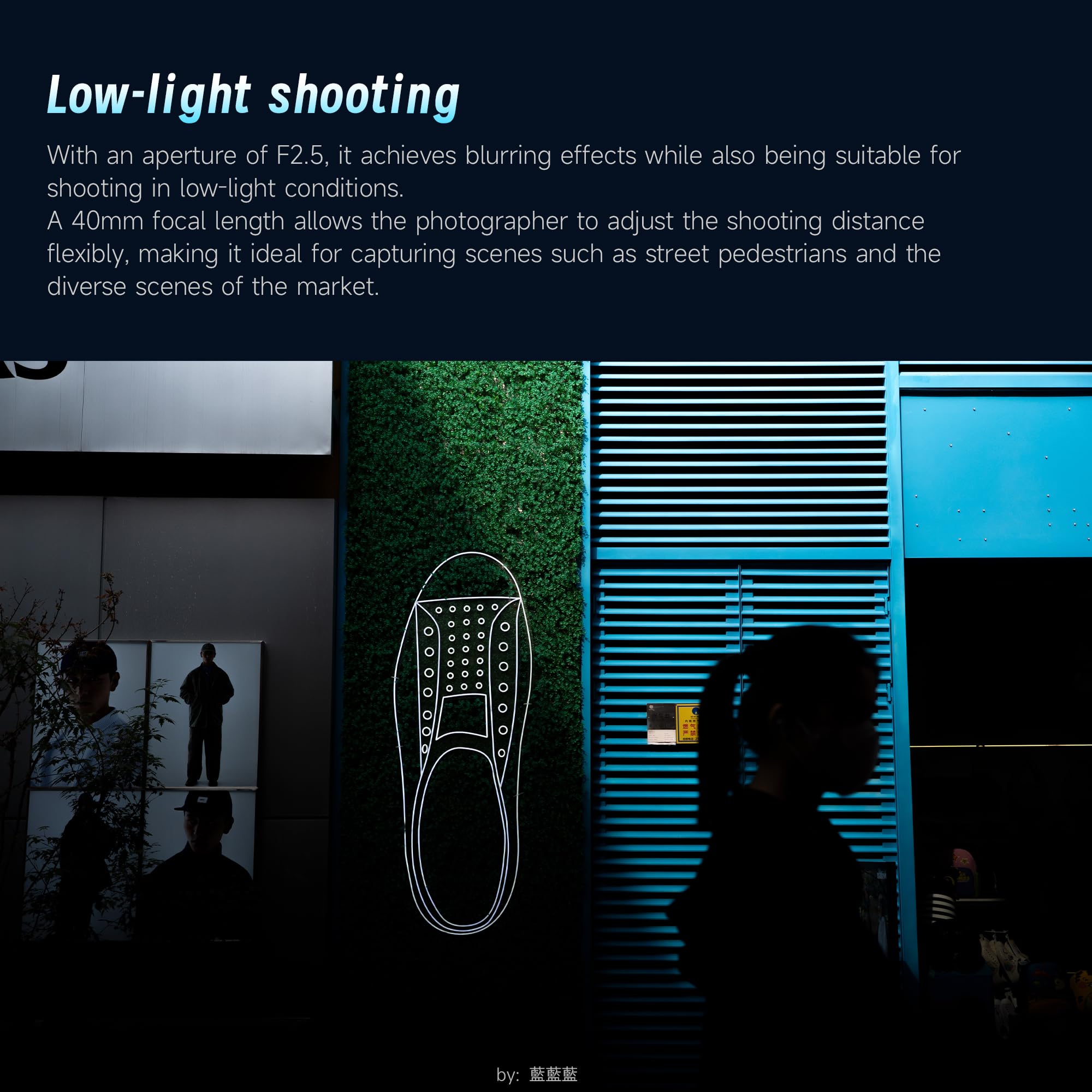Obiettivo Full Frame 7artisans AutoFocus 40 mm F2.5 con supporto modalità automatica/manuale per Sony FX A1, A9, A7M, A7R, A7S, A7C, ZVE Series FX3, A9II, A7M2, A7S2