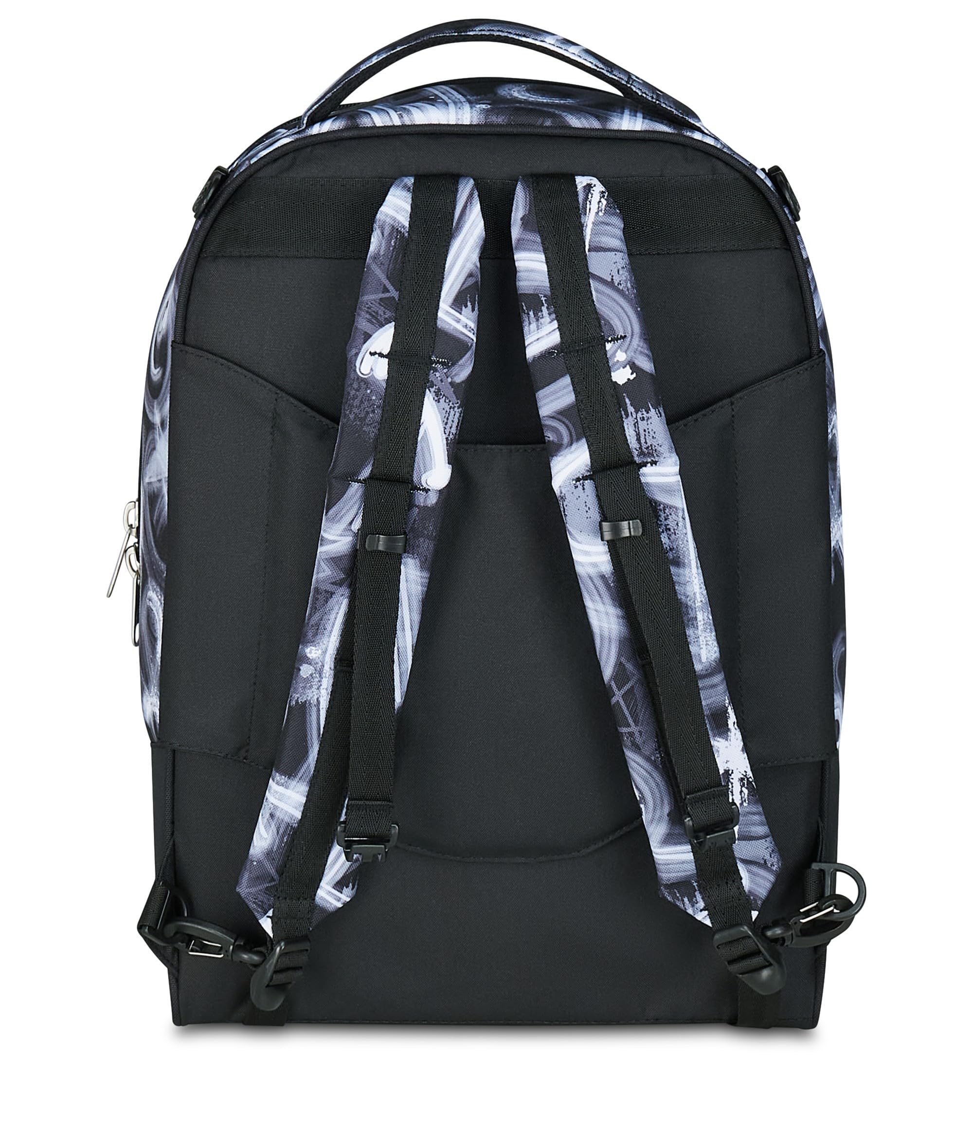 Seven Trolley Scuola Jack 3 Ruote Detach, Grigio Azzurro, Zaino Con Carrello Sganciabile Da 37 L, Tasca Borraccia, Zainetto Staccabile, Multiuso e Spazioso, Scuola Elementare e Media, Zaino Bambino