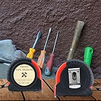 Vista 6 de Cinta métrica personalizada grabada para papá, 10 pies, nombre personalizado, foto, regalos para el día del padre, abuelo, hombres, herramienta