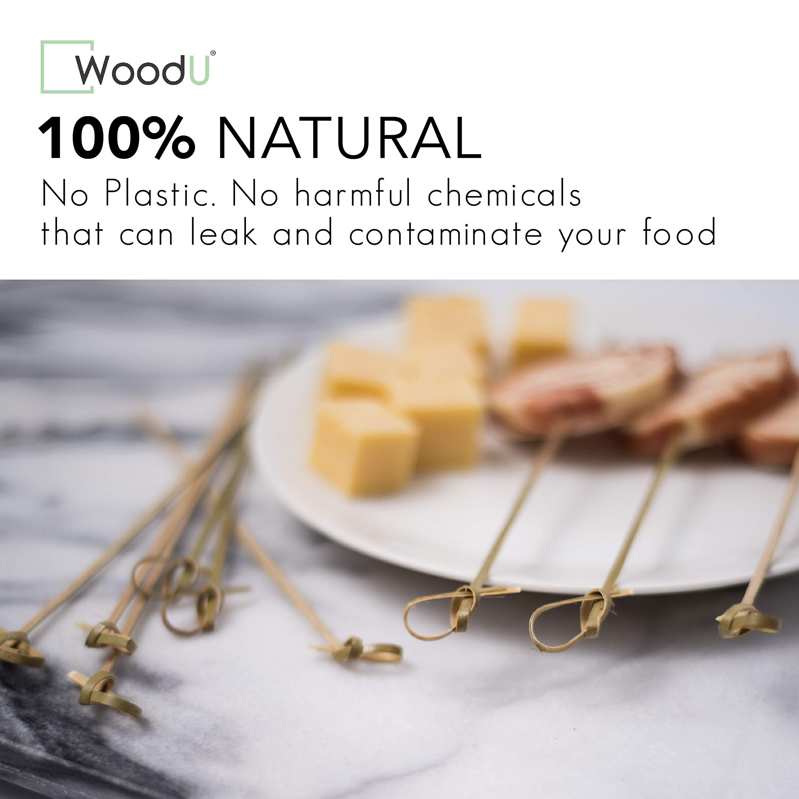 Lot De 100 Pics à Cocktail En Bambou Pour Apéritifs, Accessoires