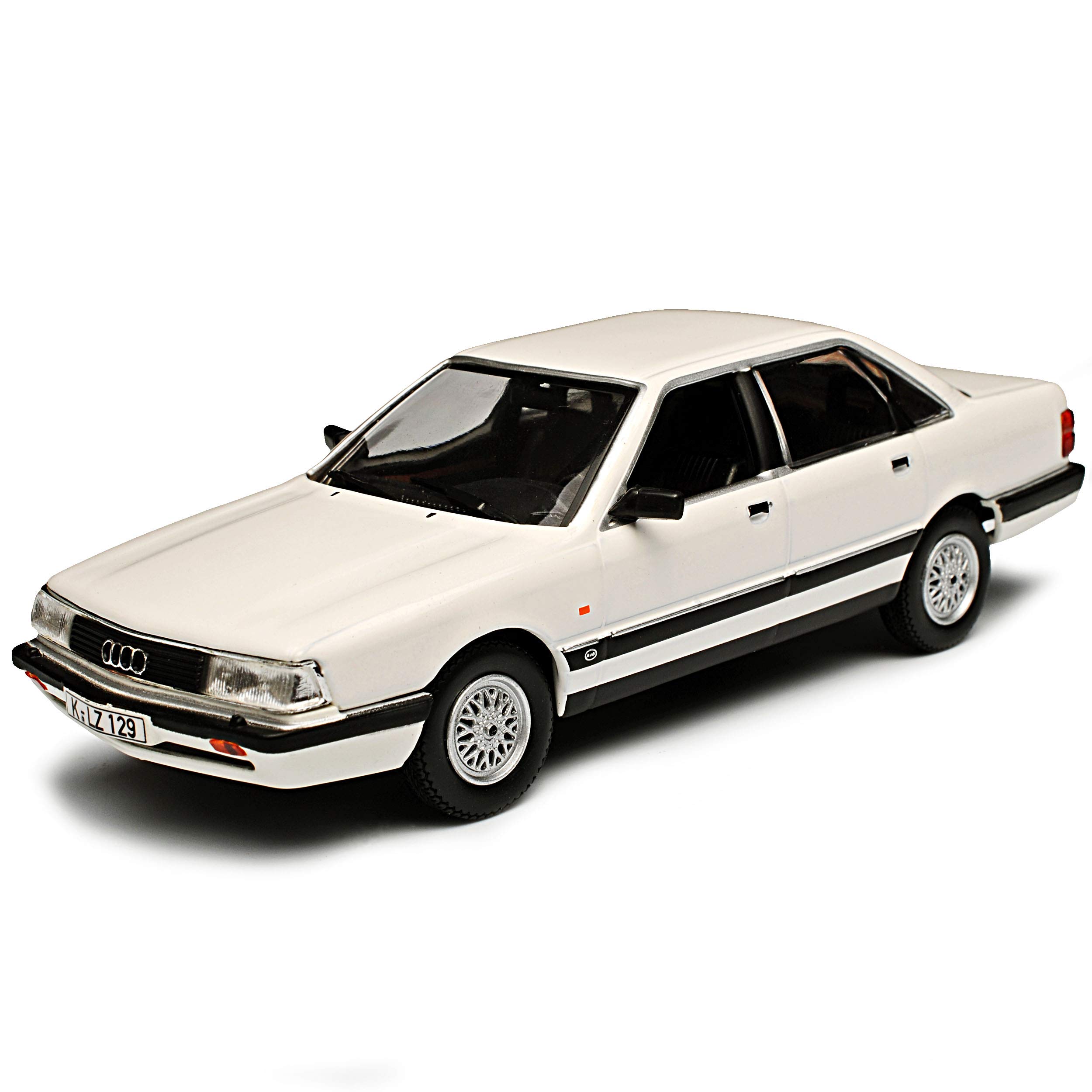A*u*d*i 200 C3 Quattro Limousine Weiss Baugleich A*u*d*i 100 1983-1991 2. Generation 1/43 Norev Modell Auto